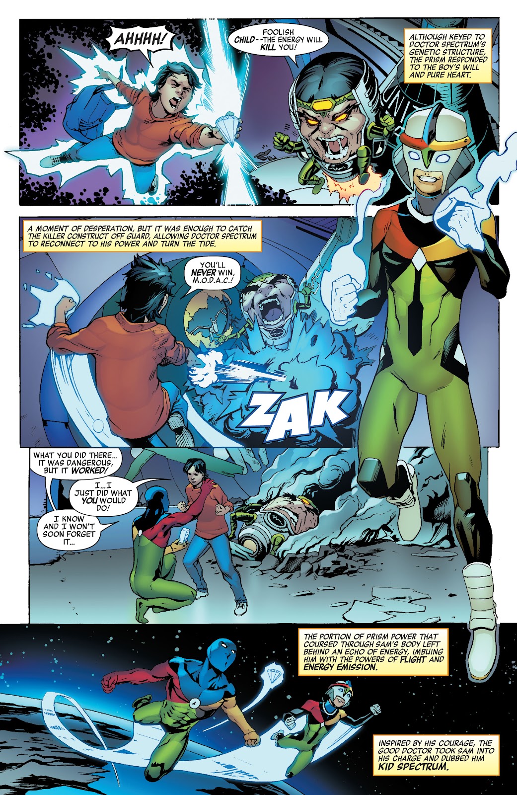 Heroes Reborn: One-Shots issue Young Squadron - Page 6