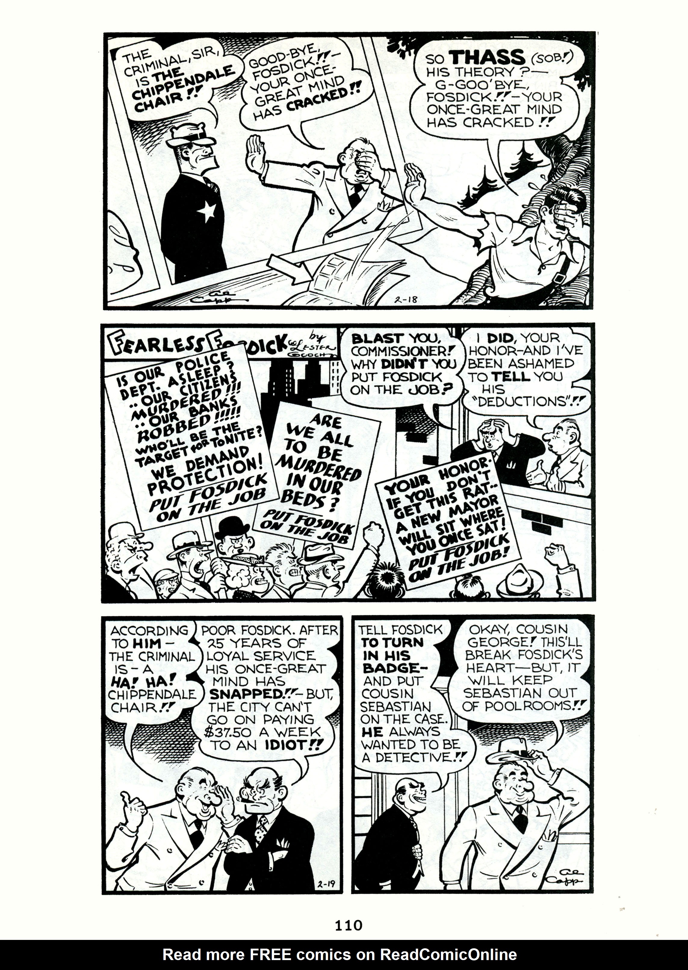 Read online Fearless Fosdick comic -  Issue # TPB - 111