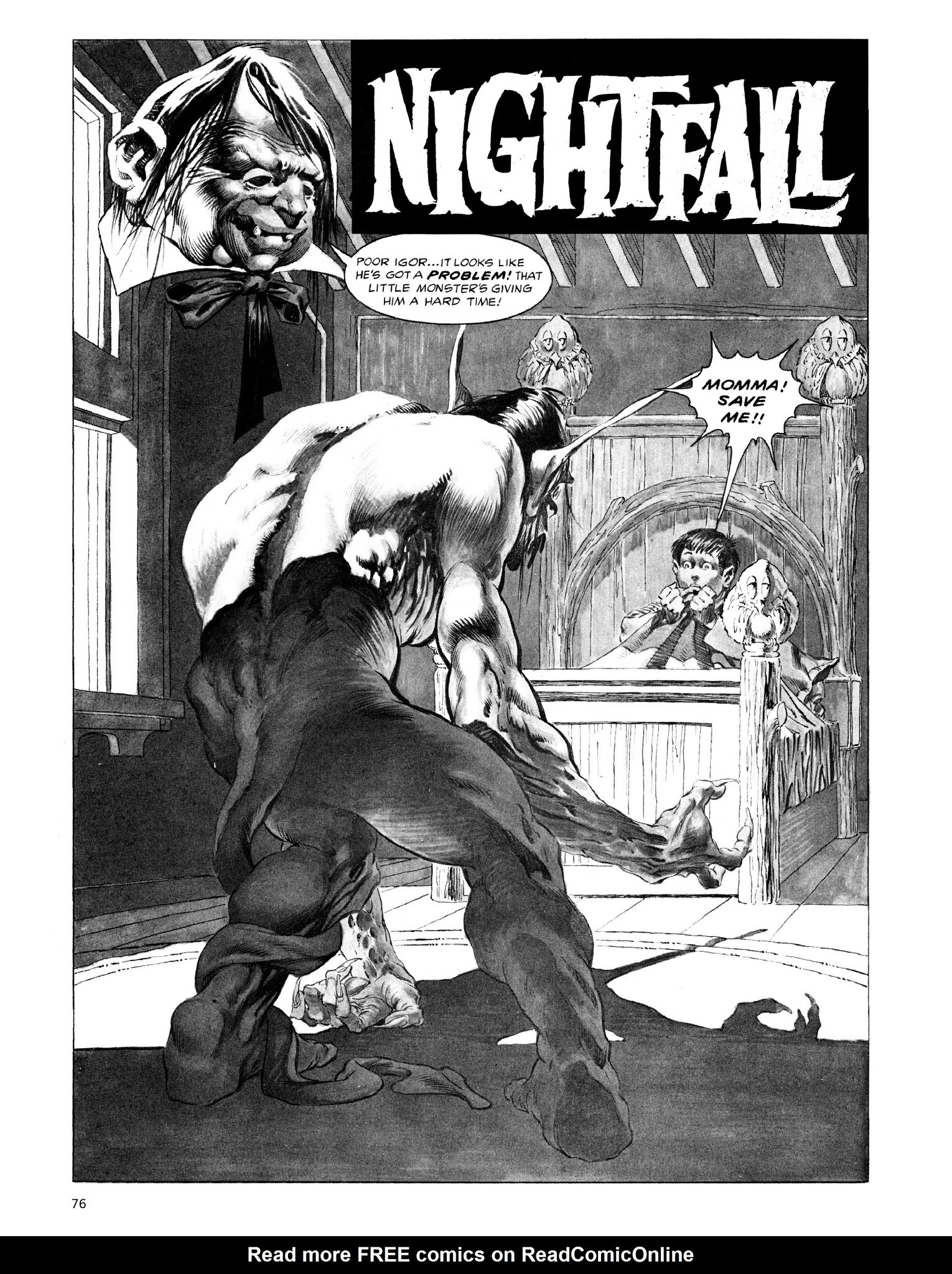 Read online Creepy Presents Bernie Wrightson comic -  Issue # TPB - 79