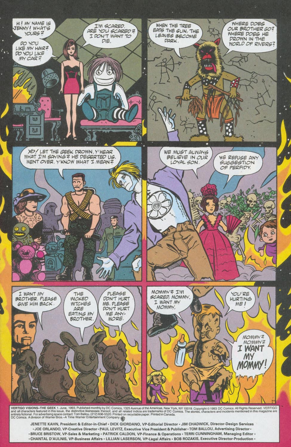 Read online Vertigo Visions - The Geek comic -  Issue # Full - 2