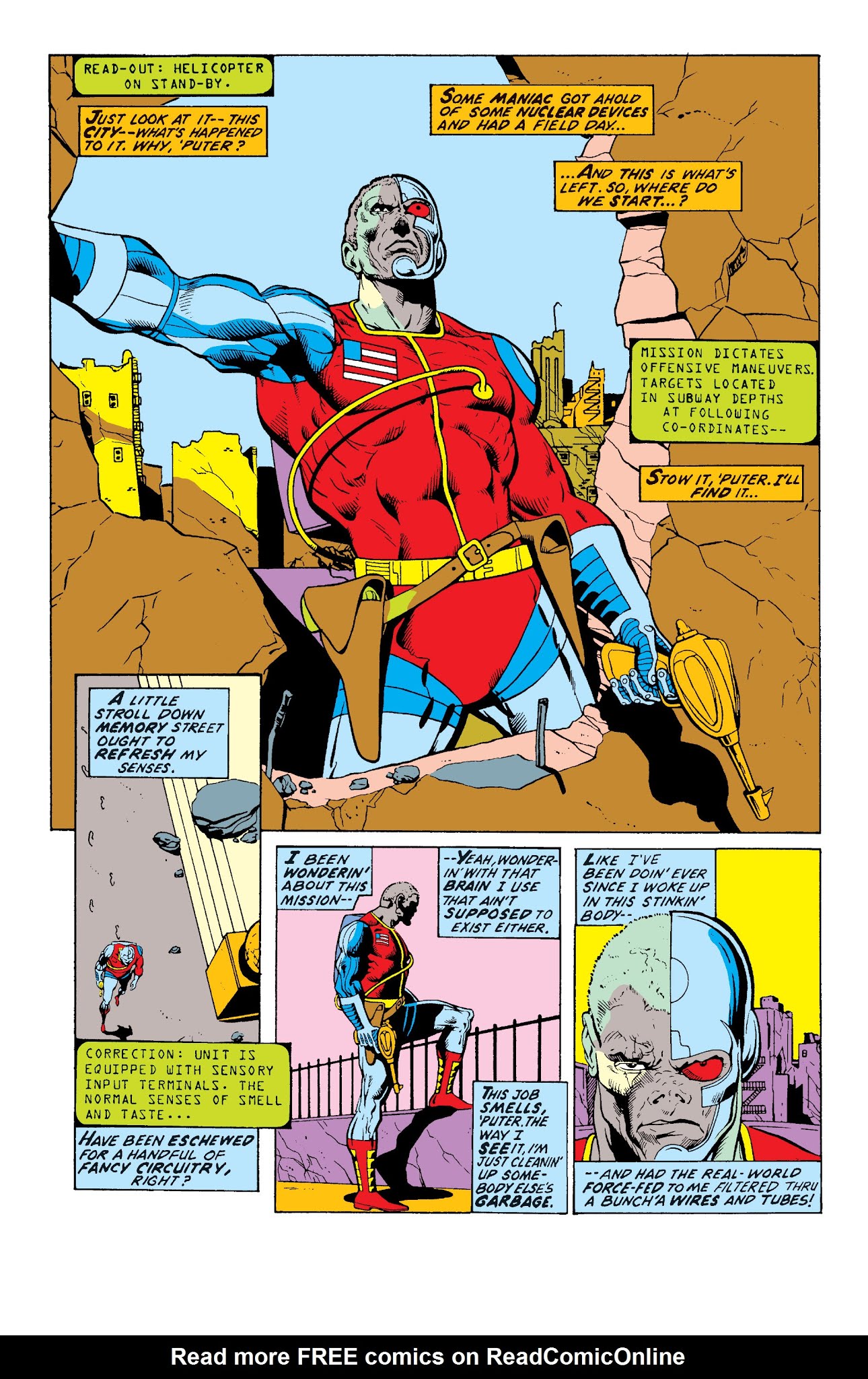 Read online Deathlok the Demolisher: The Complete Collection comic -  Issue # TPB - 183
