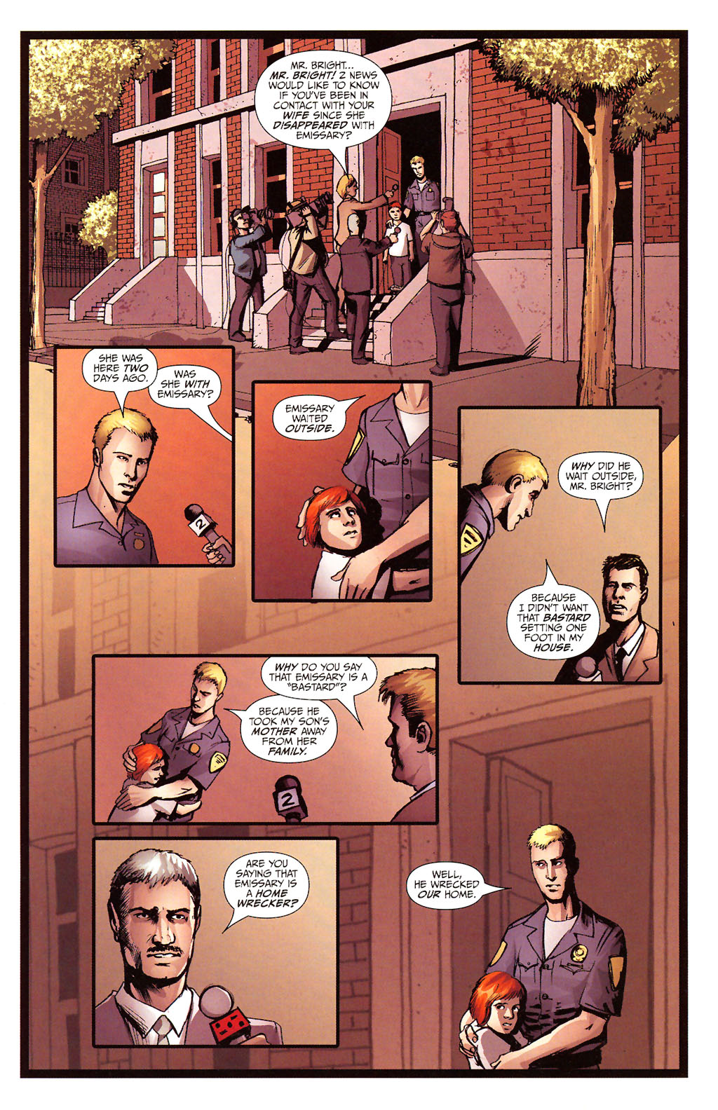 Read online Emissary comic -  Issue #5 - 13
