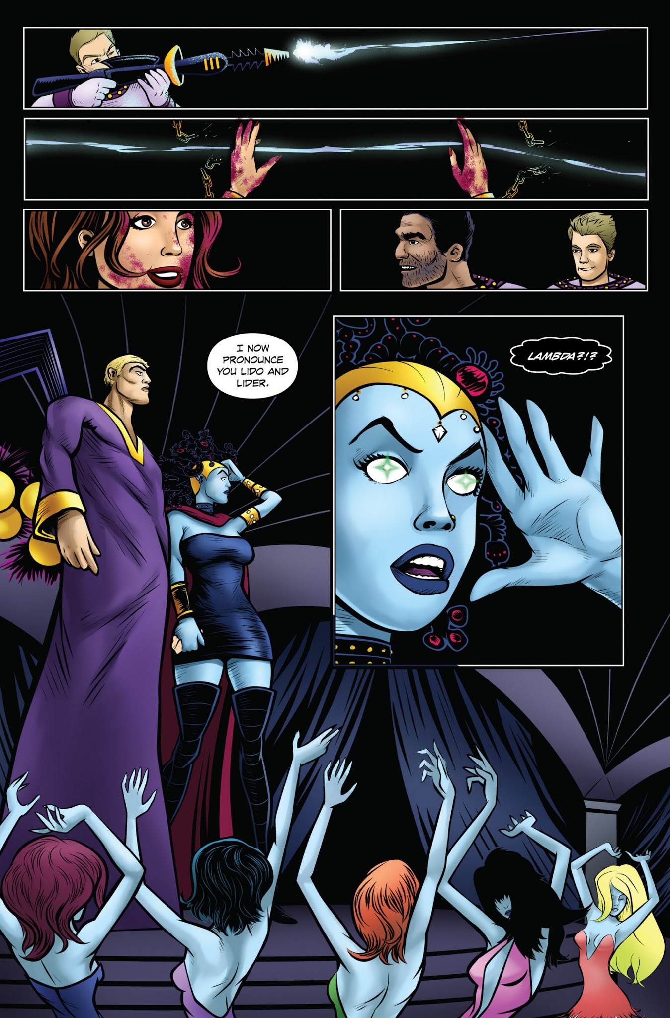 Read online Space Women Beyond the Stratosphere comic -  Issue # TPB - 86