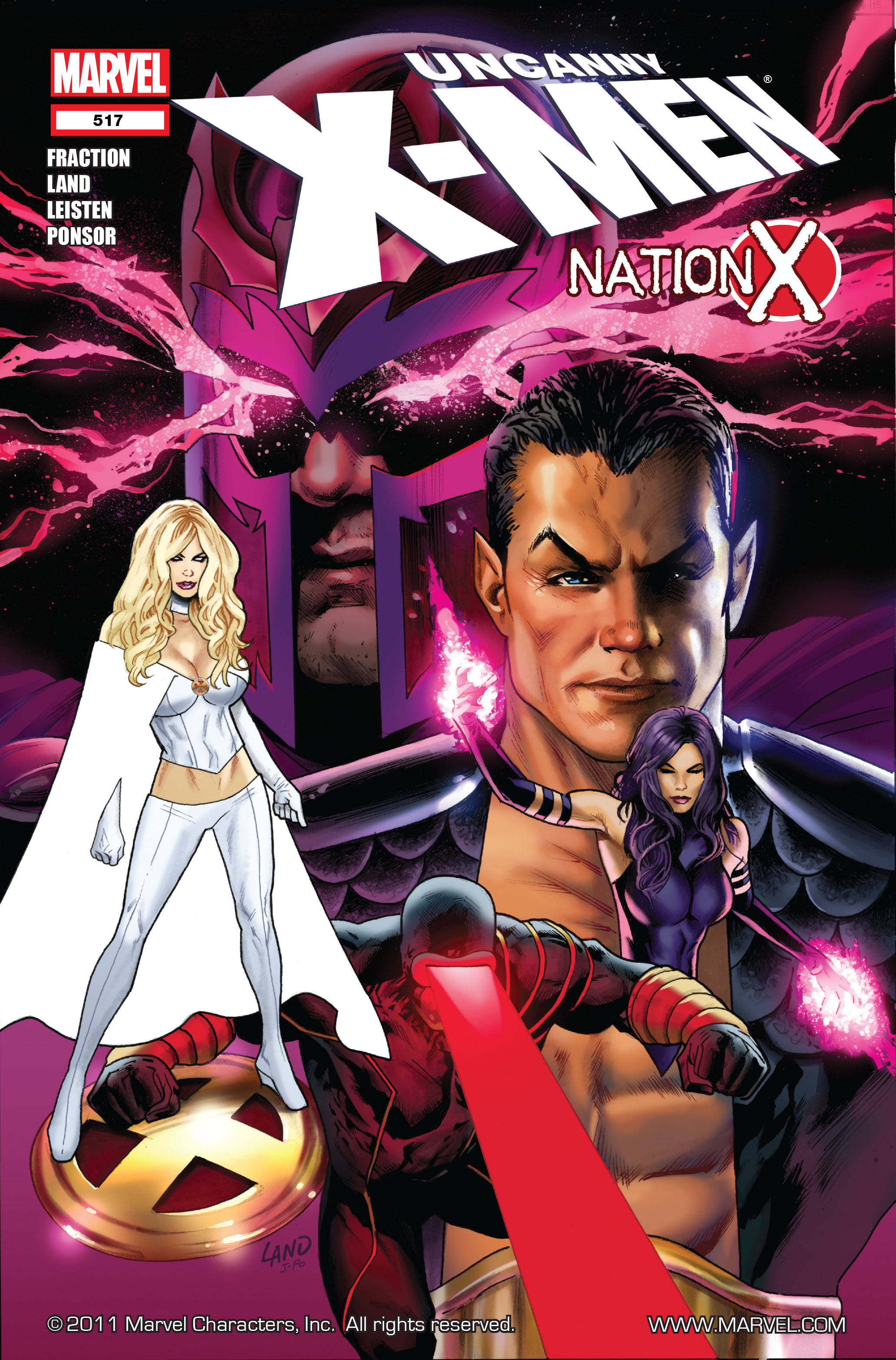 Read online Uncanny X-Men (1963) comic -  Issue #517 - 1