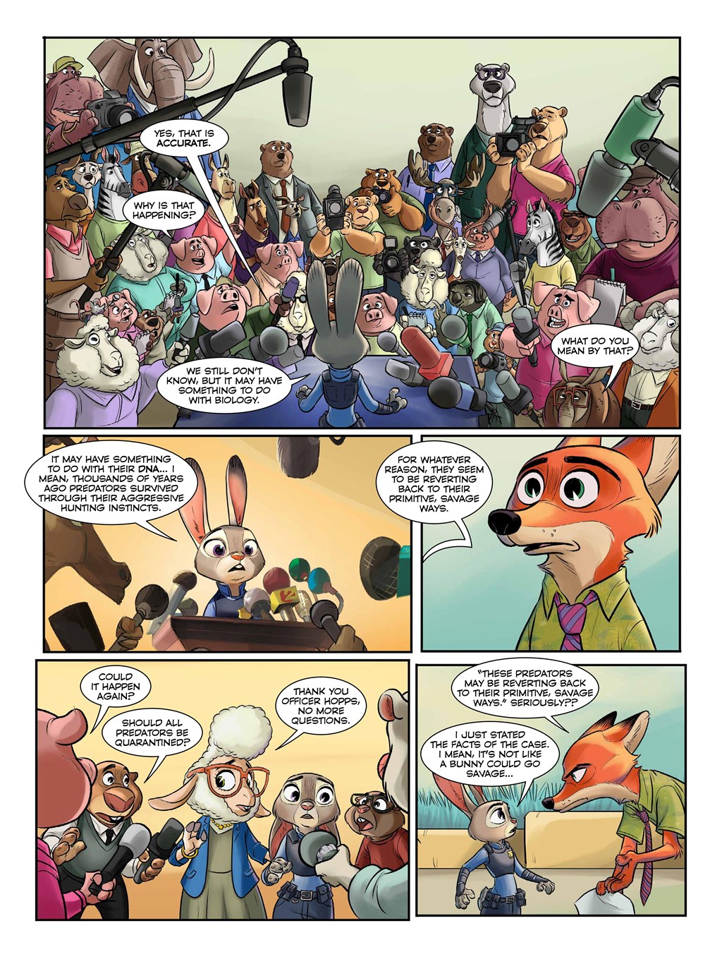 Read online Disney Zootopia comic -  Issue # Full - 36