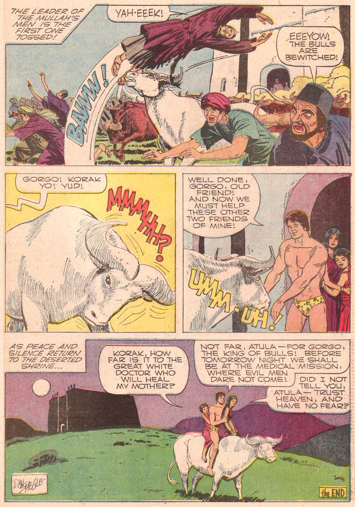 Read online Korak, Son of Tarzan (1964) comic -  Issue #37 - 27