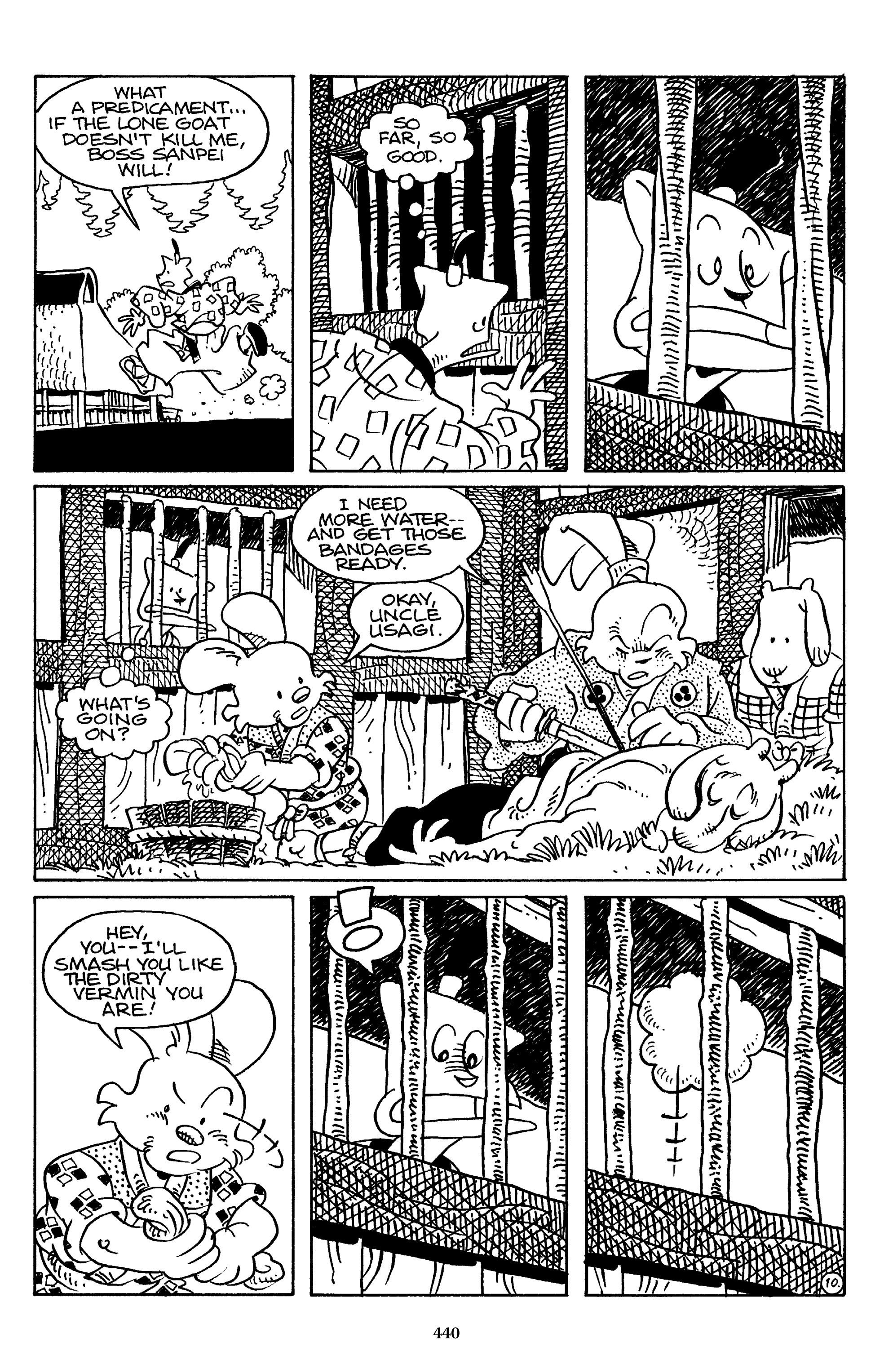 Read online The Usagi Yojimbo Saga comic -  Issue # TPB 4 - 436