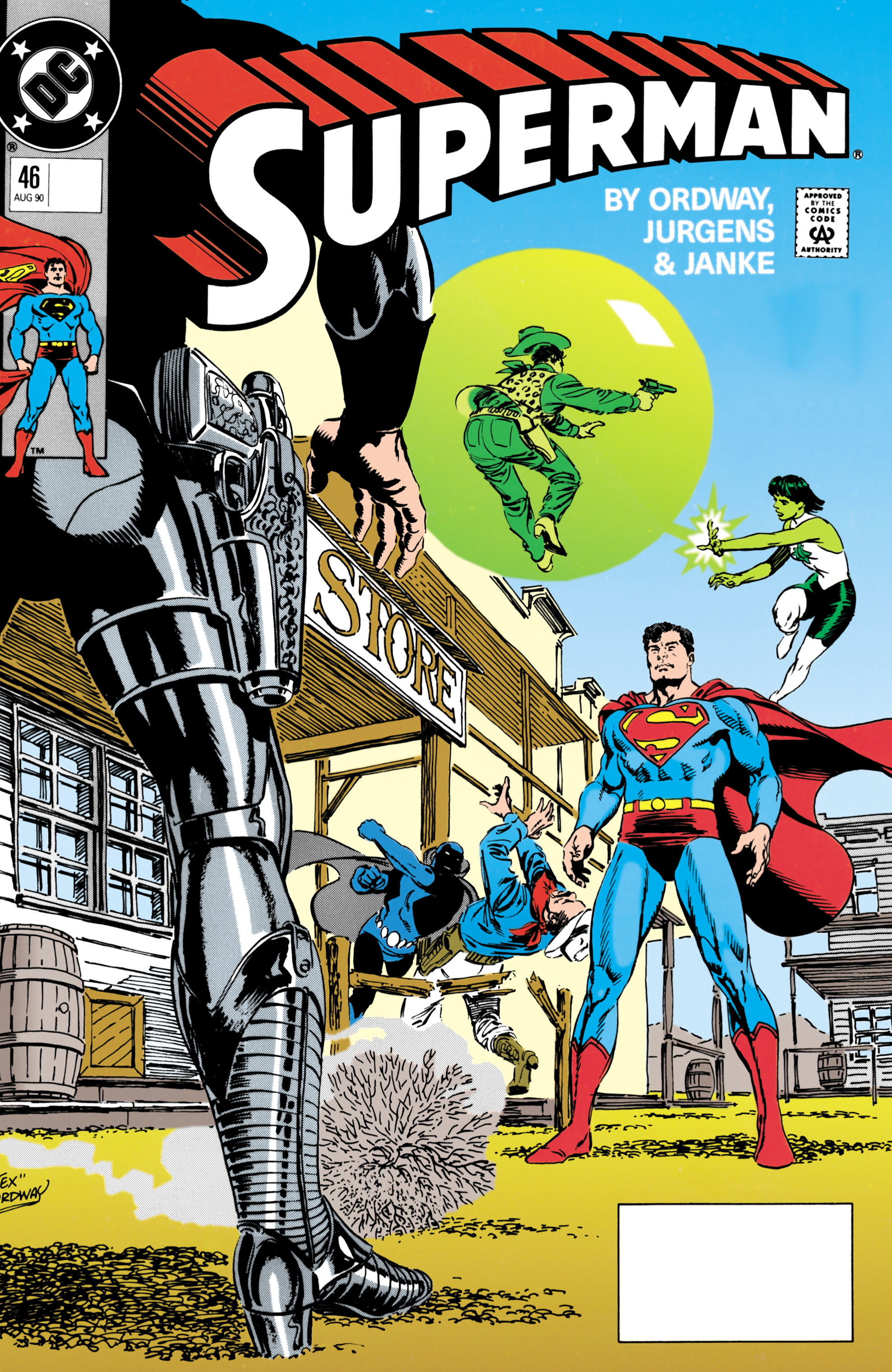 Read online Superman (1987) comic -  Issue #46 - 1