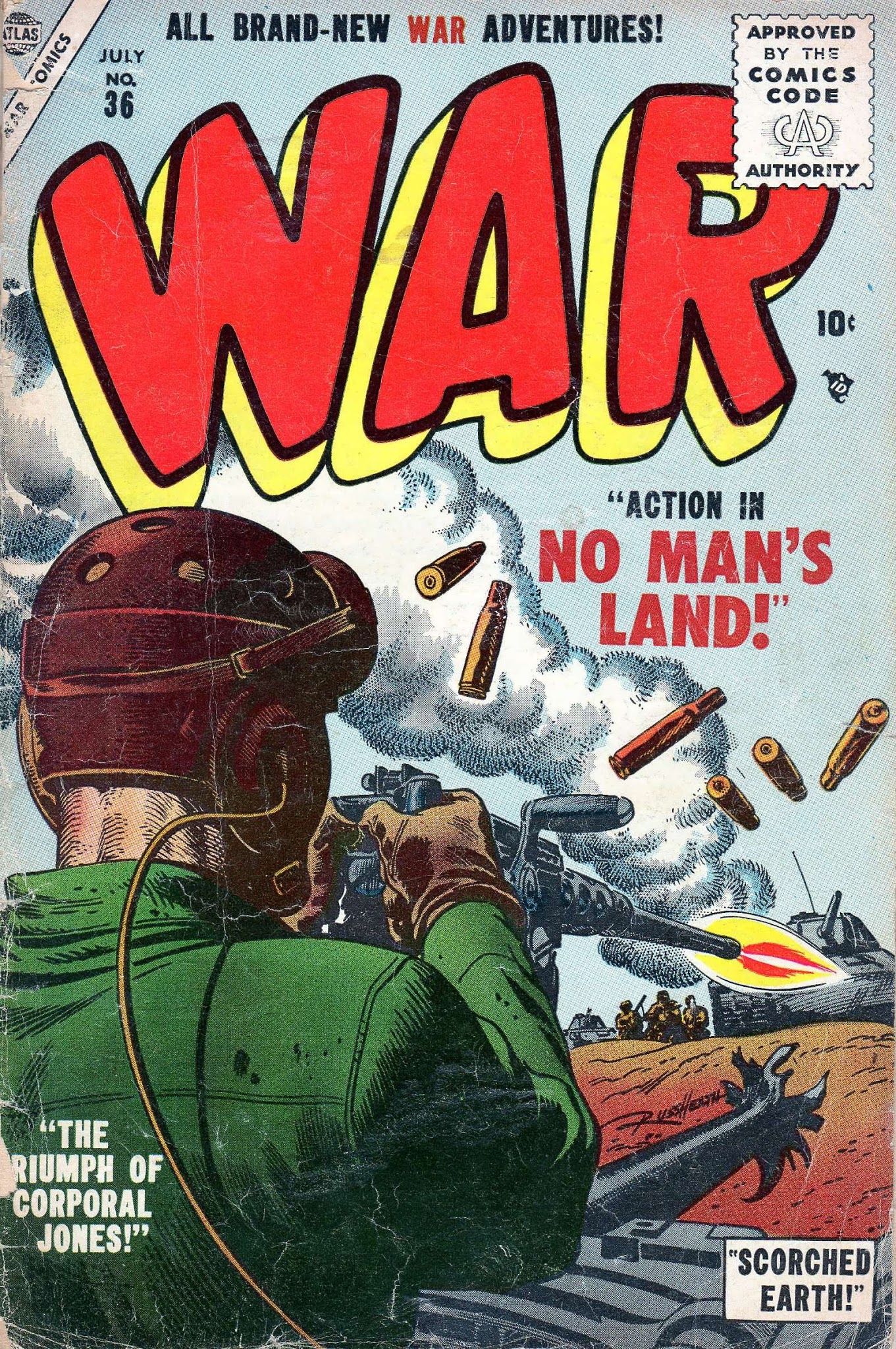 Read online War Comics comic -  Issue #36 - 1