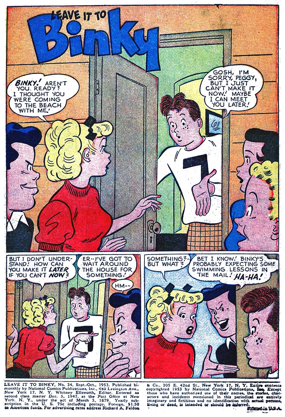 Read online Leave it to Binky comic -  Issue #34 - 3