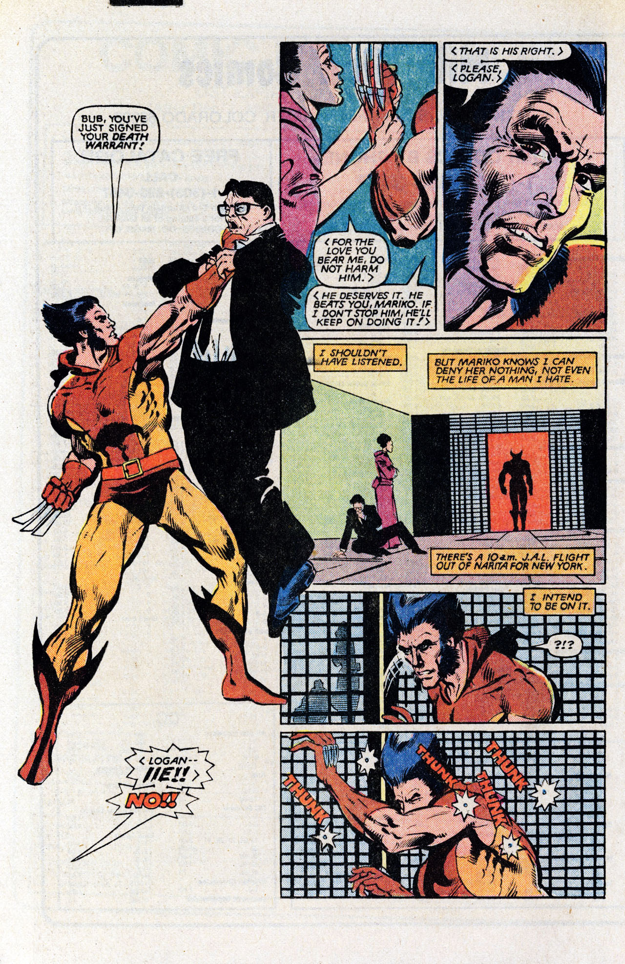 Read online Wolverine (1982) comic -  Issue #1 - 19