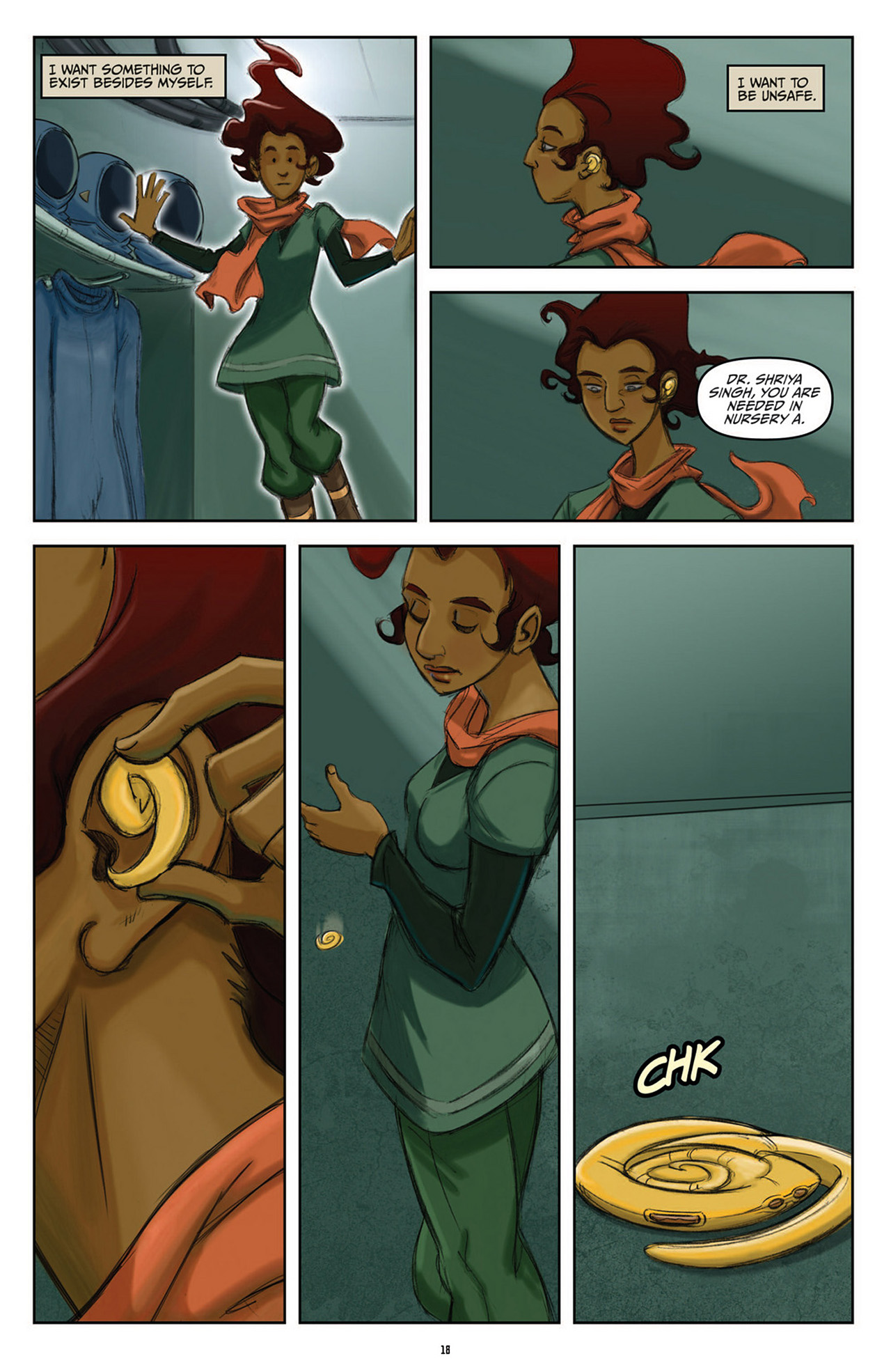 Read online Womanthology: Space comic -  Issue #3 - 19