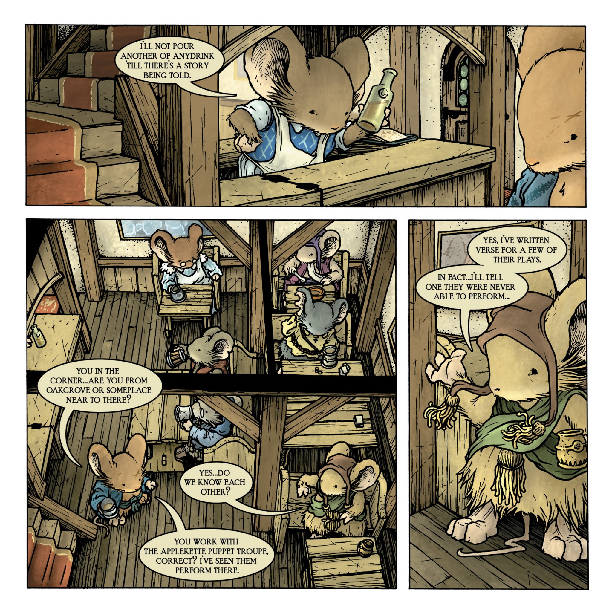 Read online Mouse Guard: Legends of the Guard Volume Two comic -  Issue # TPB - 66