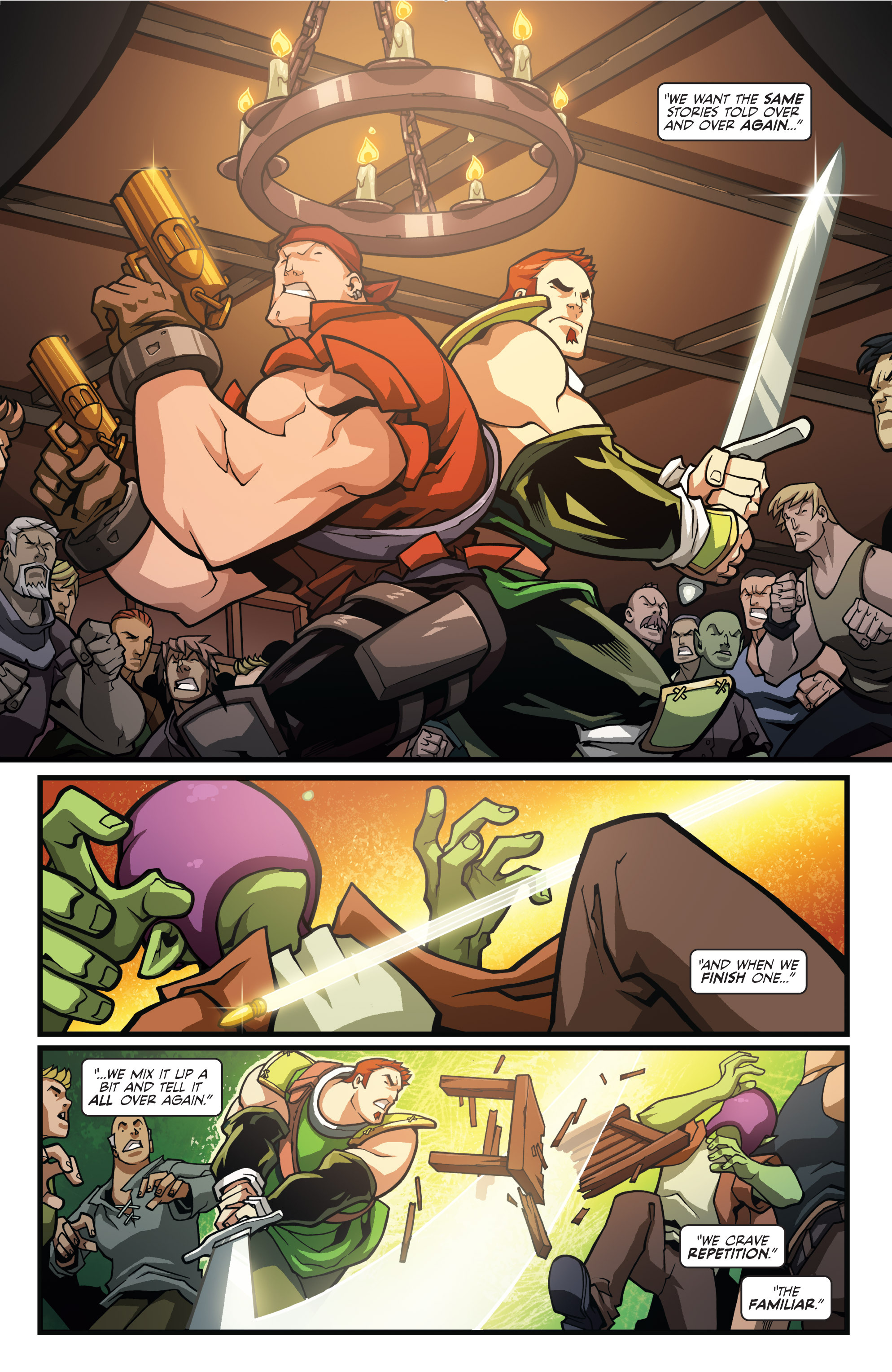 Read online Dark Skullkickers Dark comic -  Issue # Full - 16