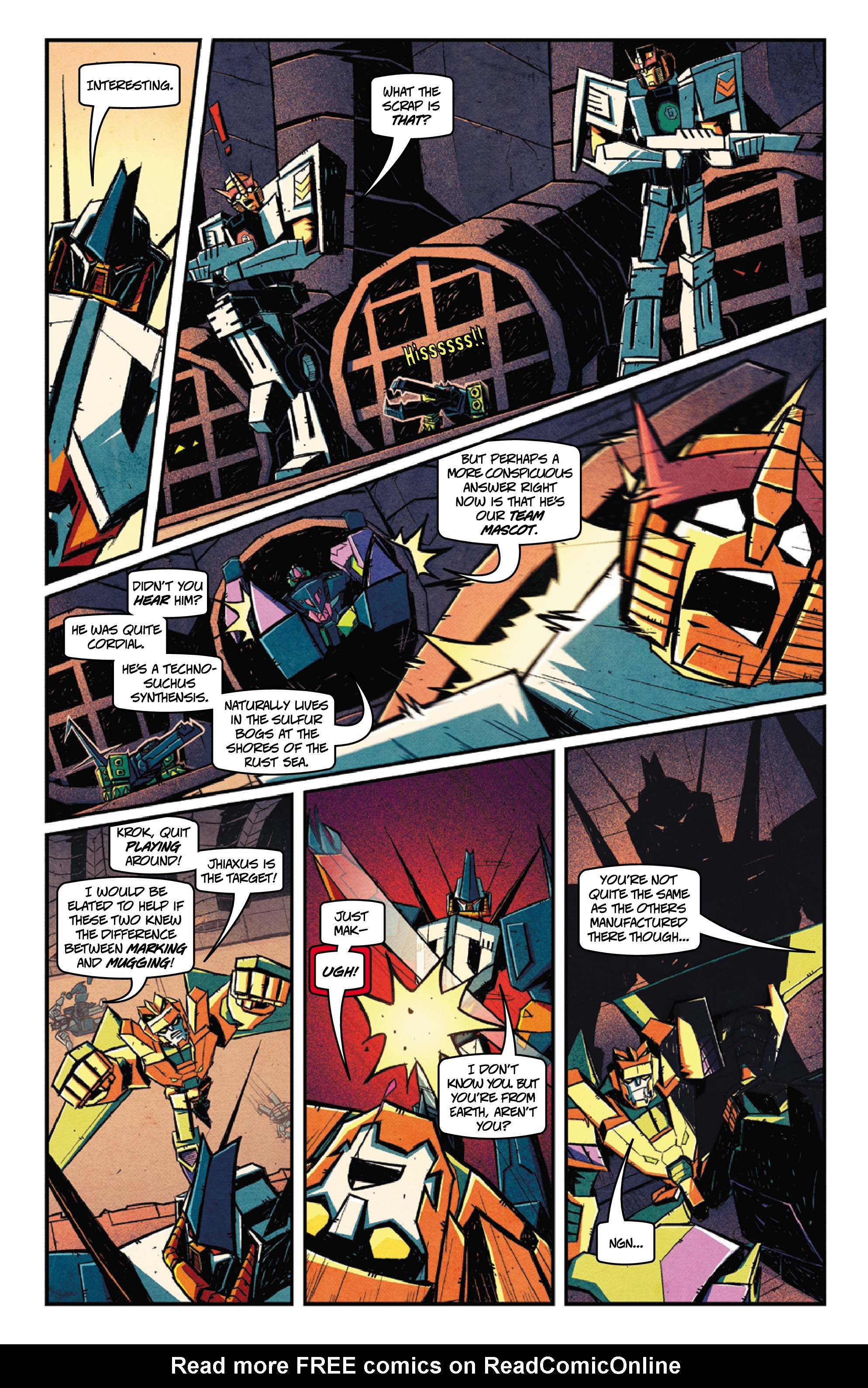 Read online Transformers: Timelines comic -  Issue #9 - 19