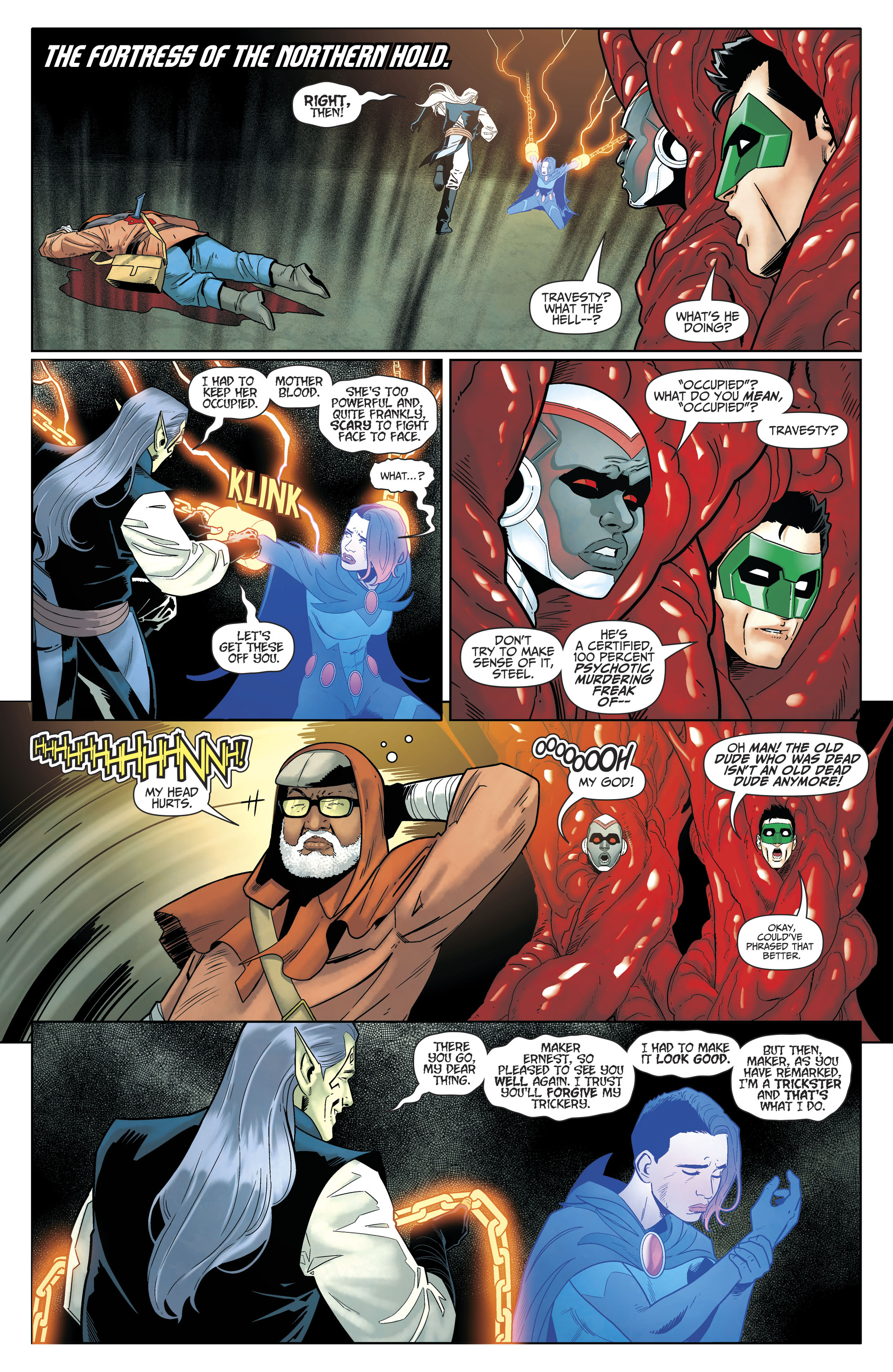 Read online Titans (2016) comic -  Issue #35 - 12