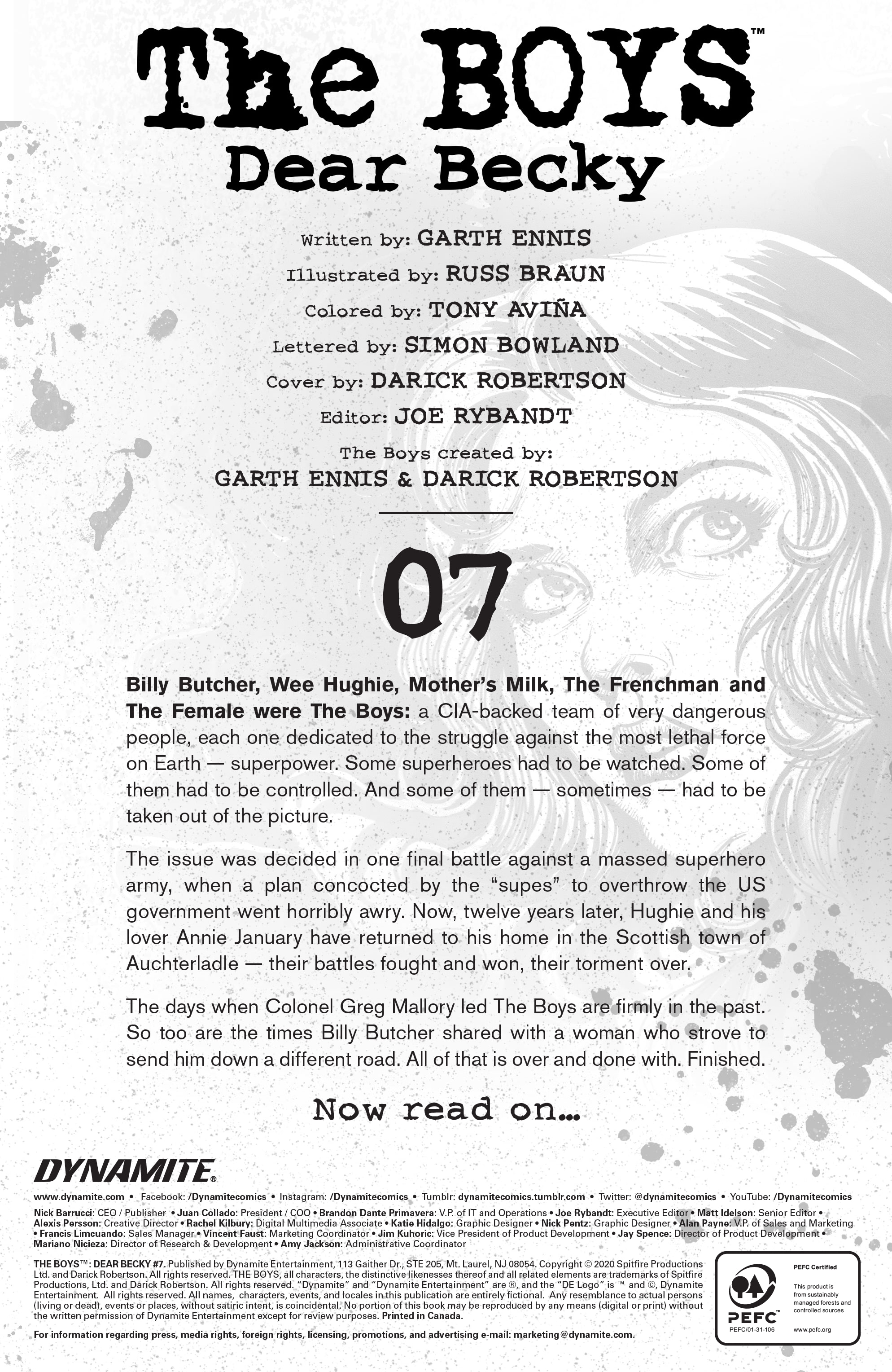 Read online The Boys: Dear Becky comic -  Issue #7 - 2