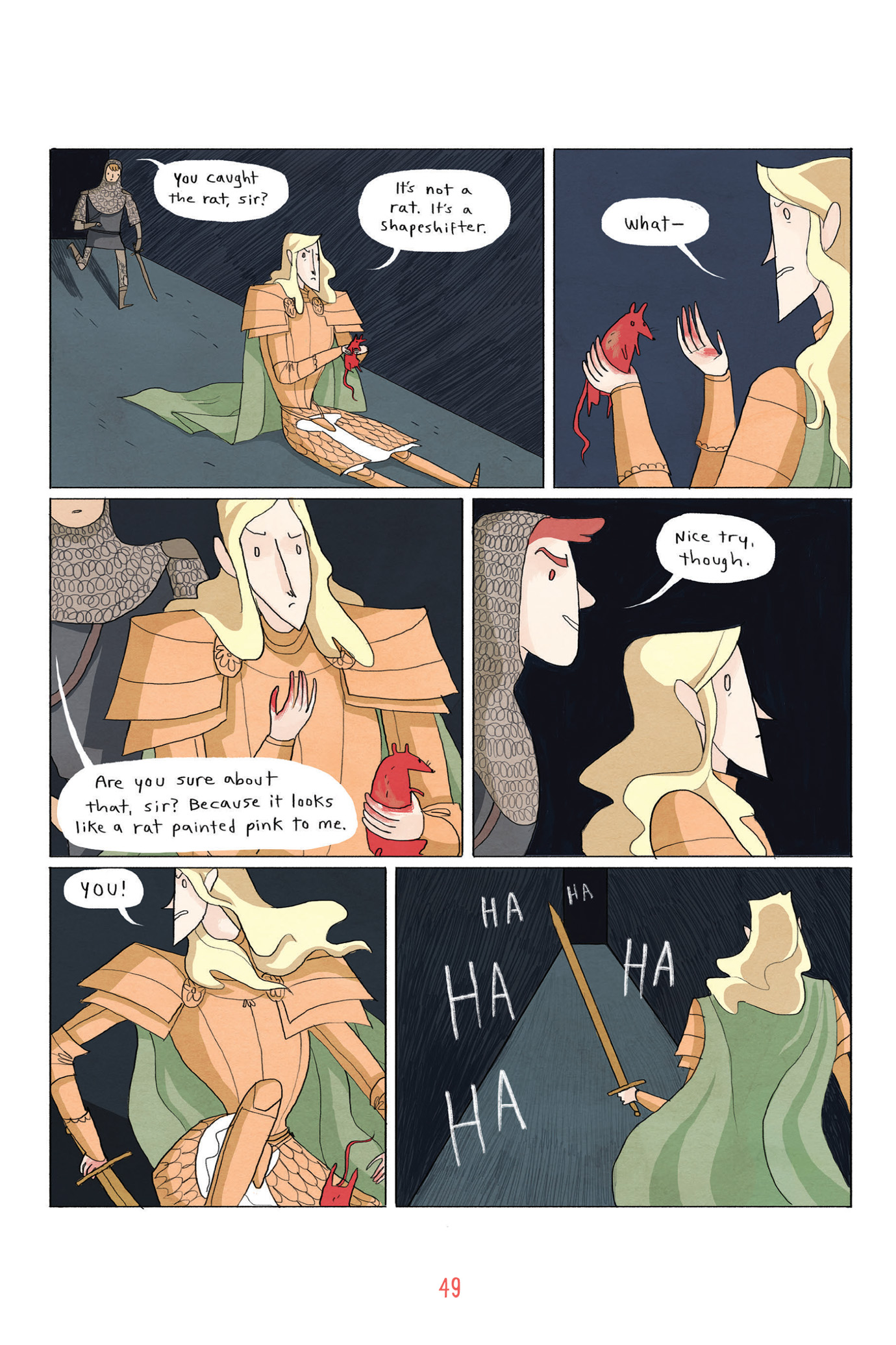 Read online Nimona comic -  Issue # TPB - 55
