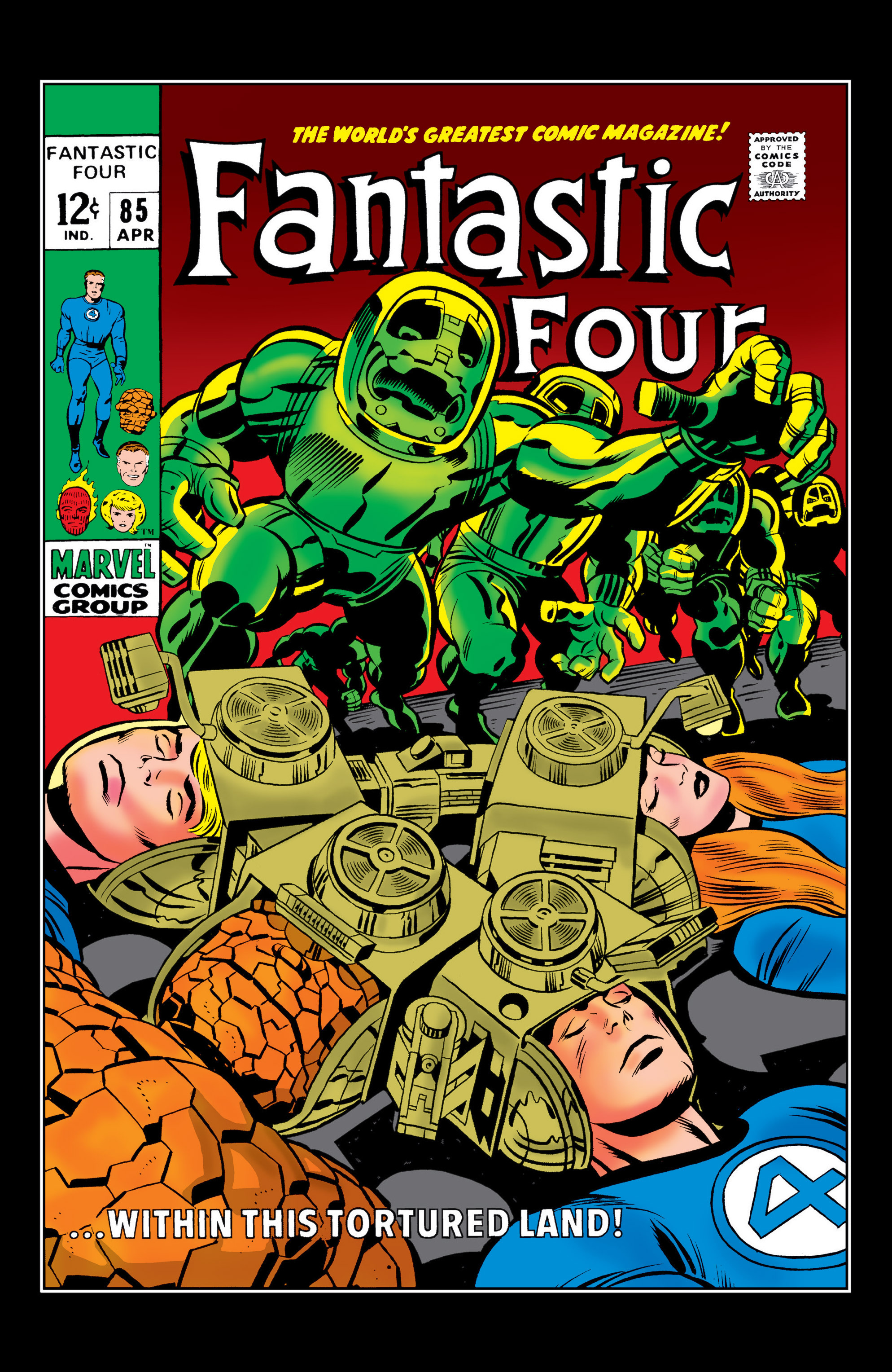 Read online Marvel Masterworks: The Fantastic Four comic -  Issue # TPB 9 (Part 1) - 69