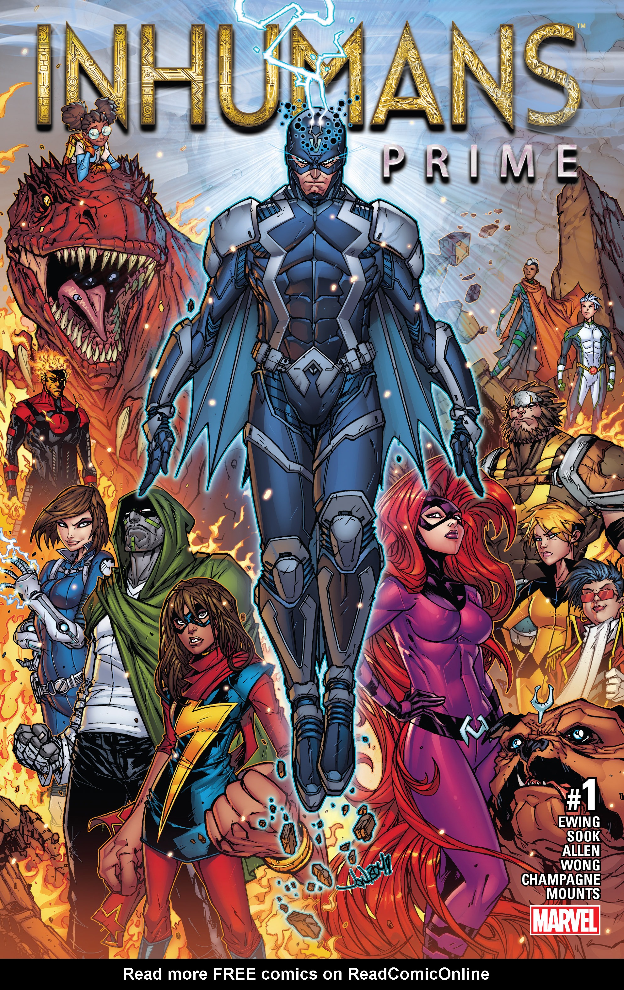 Read online Inhumans Prime comic -  Issue # Full - 1