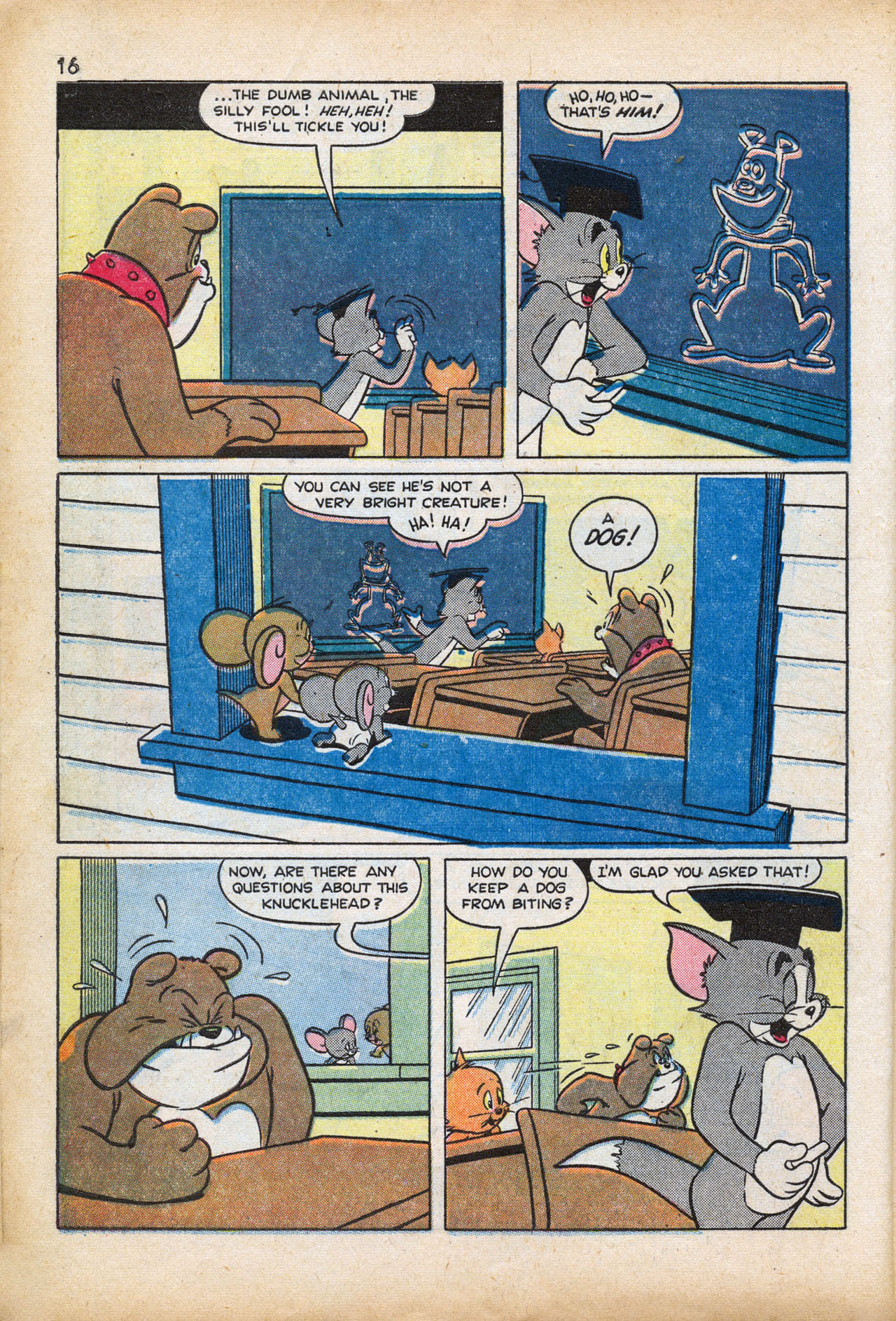 Read online Tom & Jerry's Back to School comic -  Issue # TPB - 18