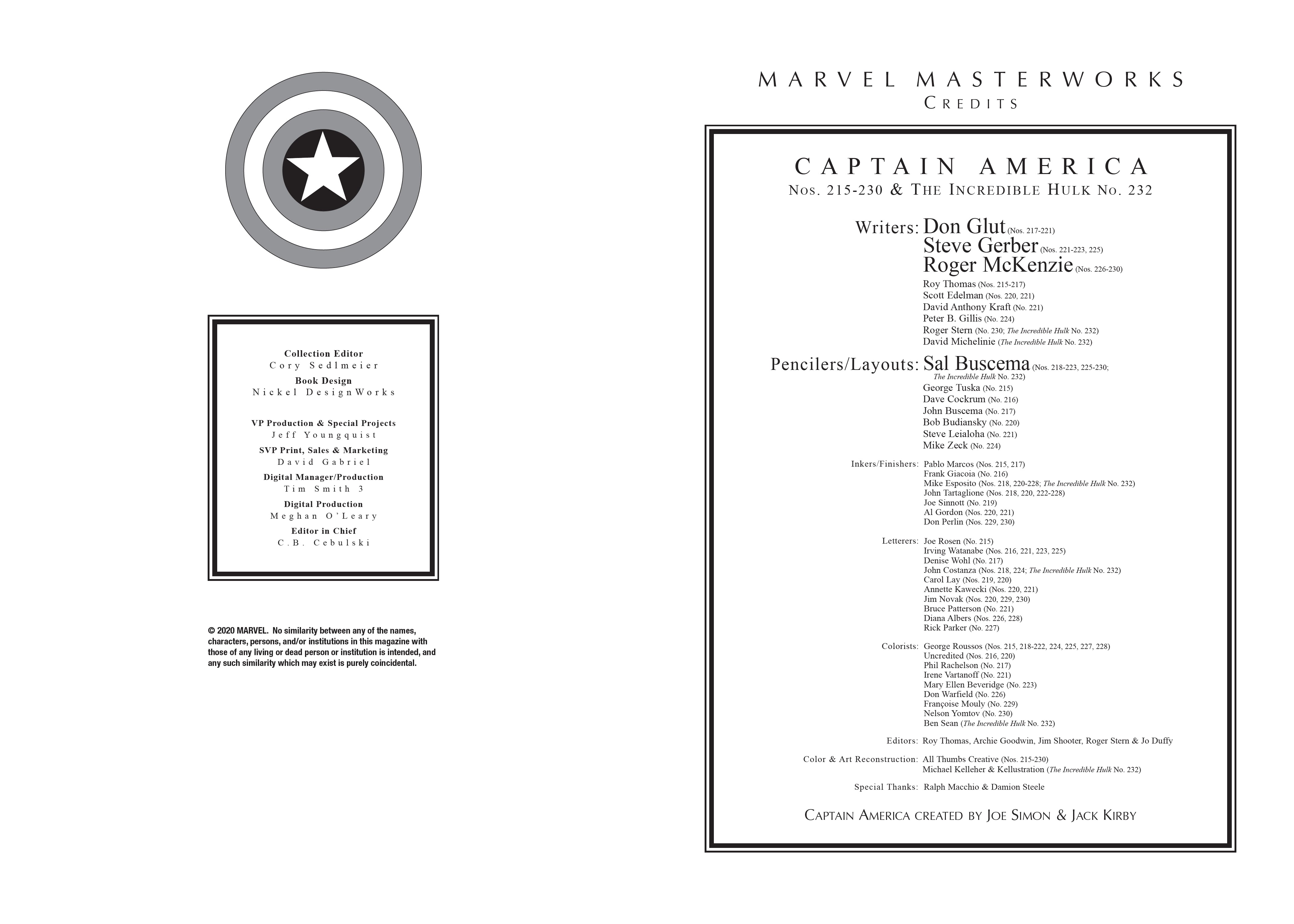 Read online Marvel Masterworks: Captain America comic -  Issue # TPB 12 (Part 1) - 3