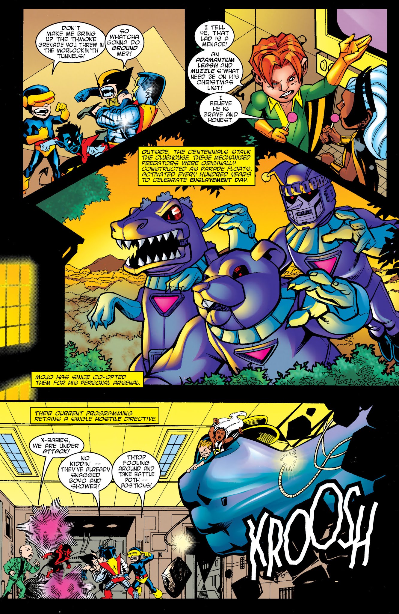 Read online Young Marvel: Little X-Men, Little Avengers, Big Trouble comic -  Issue # TPB - 49