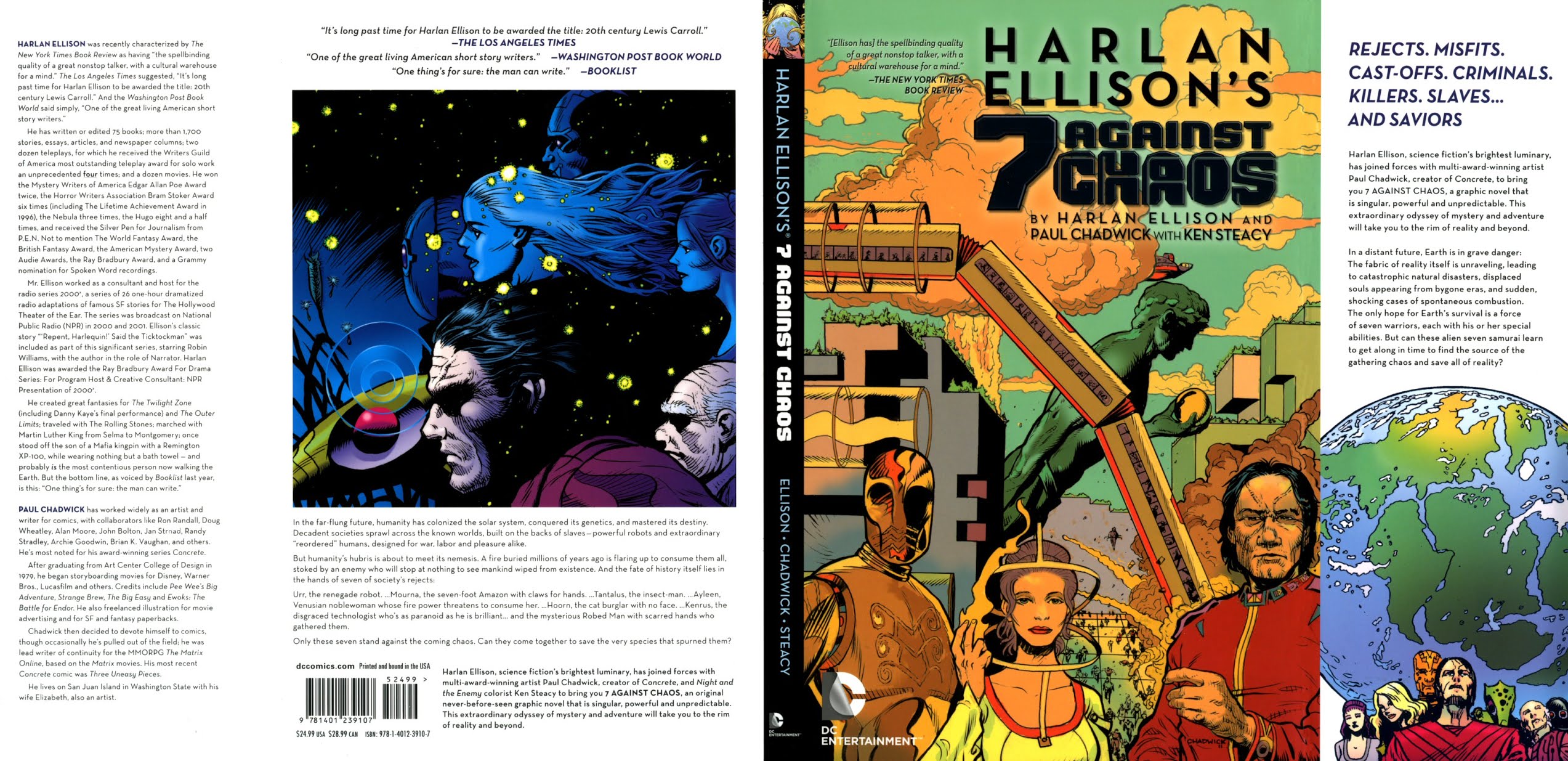 Read online Harlan Ellison's 7 Against Chaos comic -  Issue # TPB (Part 1) - 1