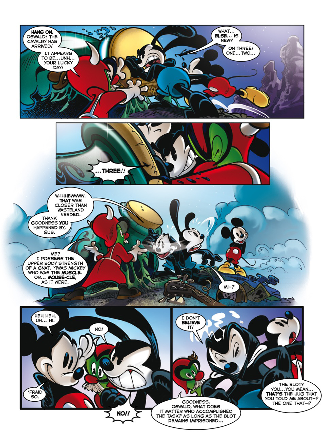 Read online Epic Mickey: The Graphic Novel comic -  Issue # Full - 42