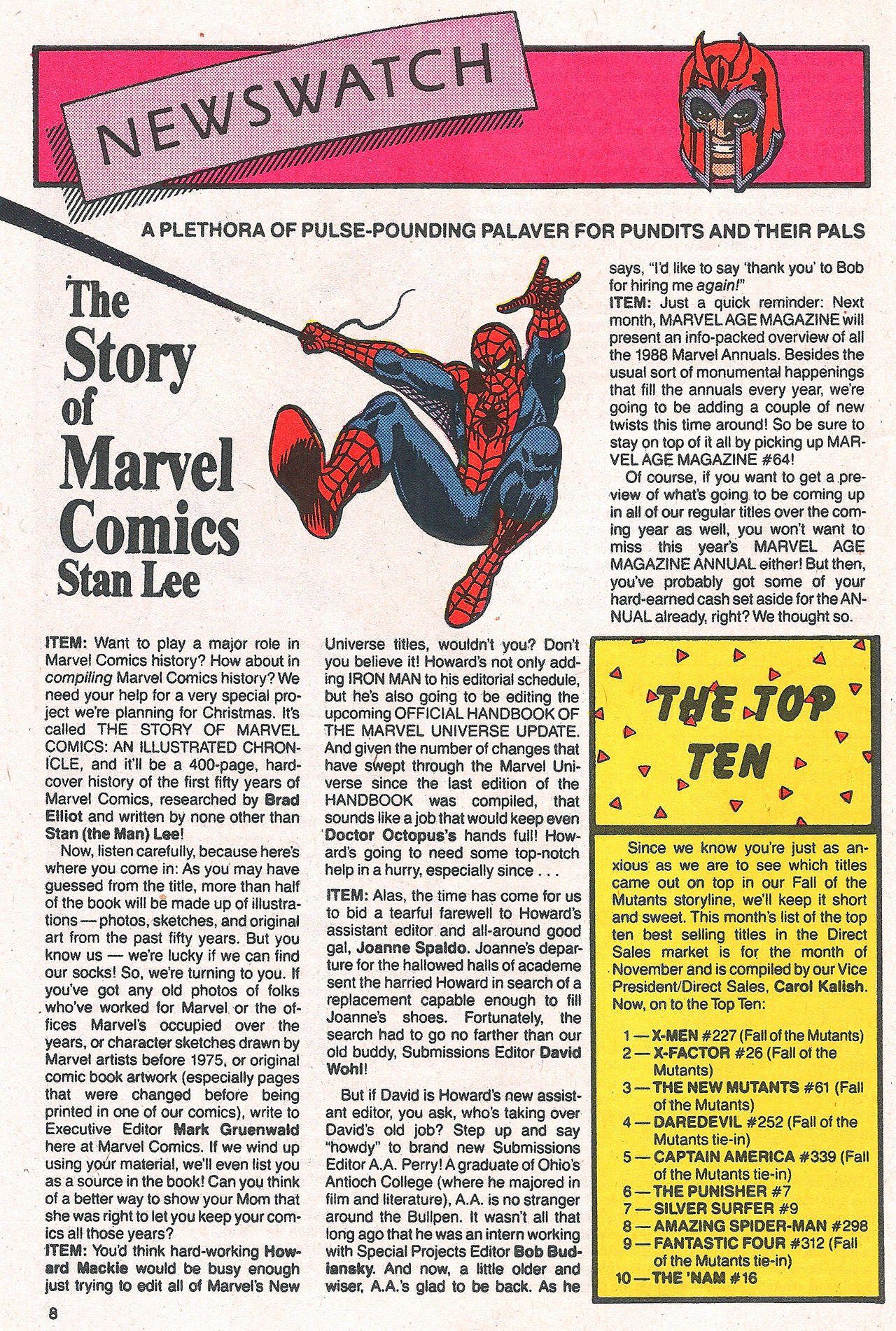 Read online Marvel Age comic -  Issue #63 - 10