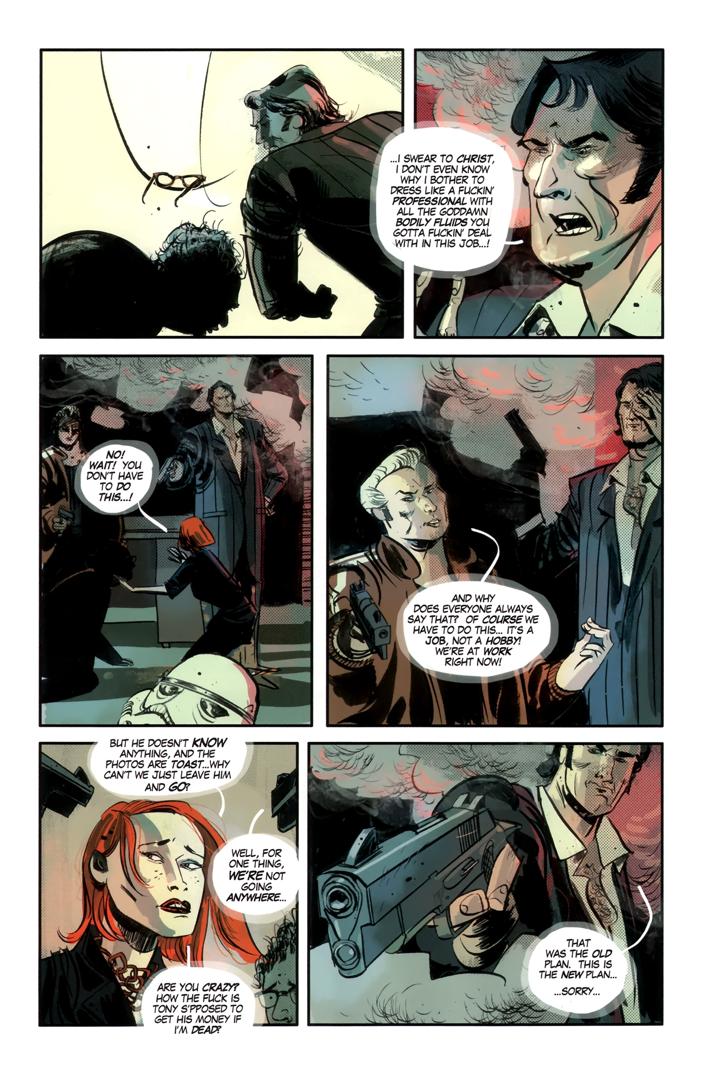 Read online Blue Estate comic -  Issue #9 - 10