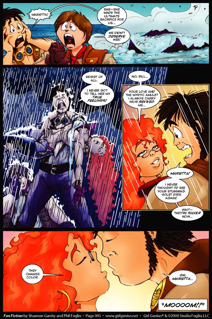 Read online Girl Genius (2002) comic -  Issue #5 - 110