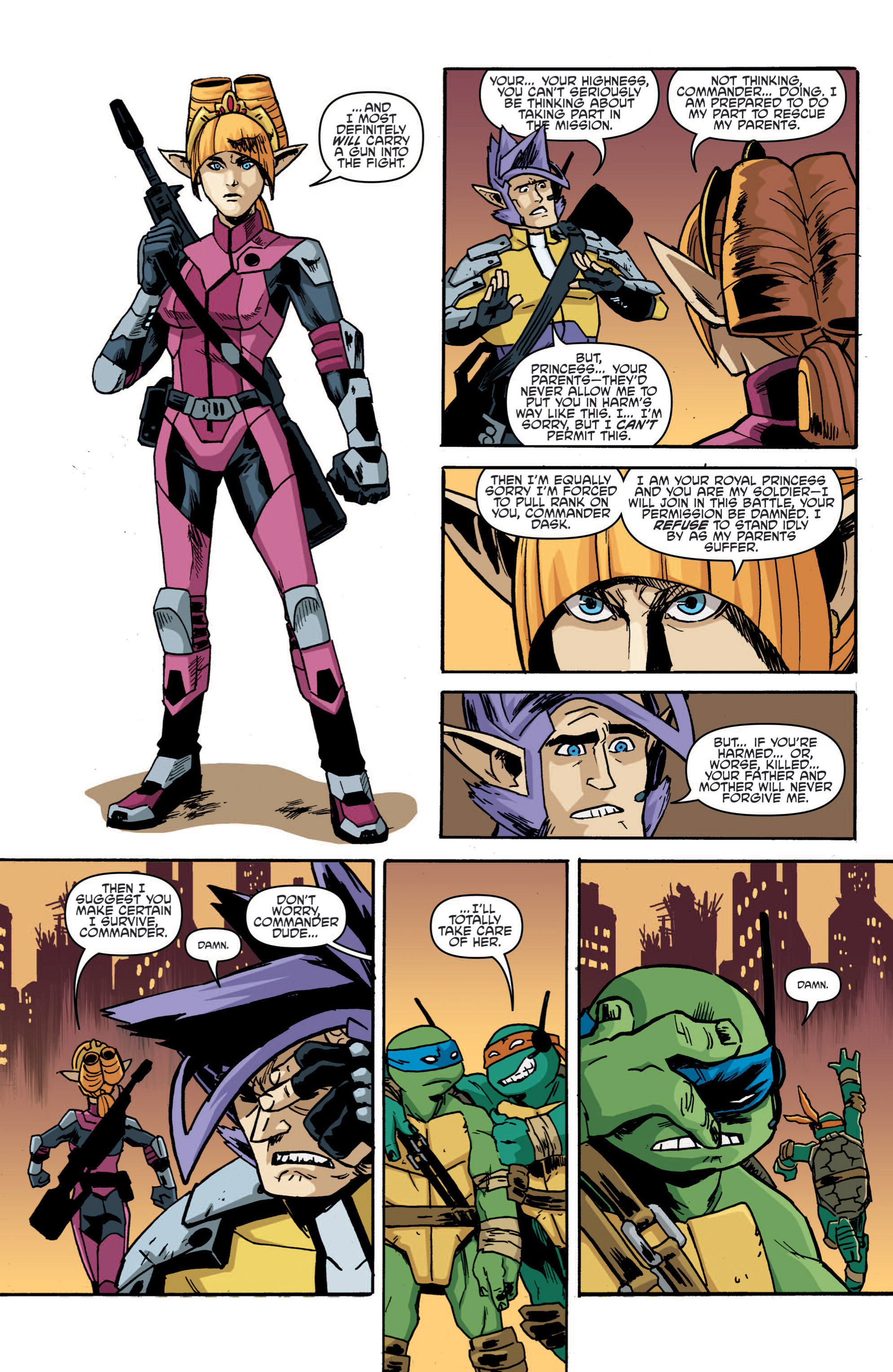 Read online Teenage Mutant Ninja Turtles (2011) comic -  Issue #19 - 17