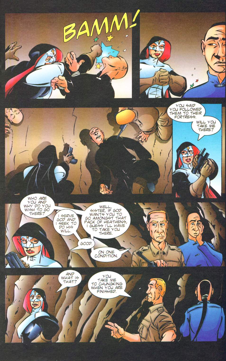 Read online Crimson Nun comic -  Issue #3 - 10