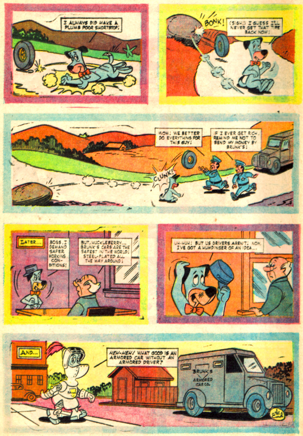 Read online Huckleberry Hound (1960) comic -  Issue #43 - 16