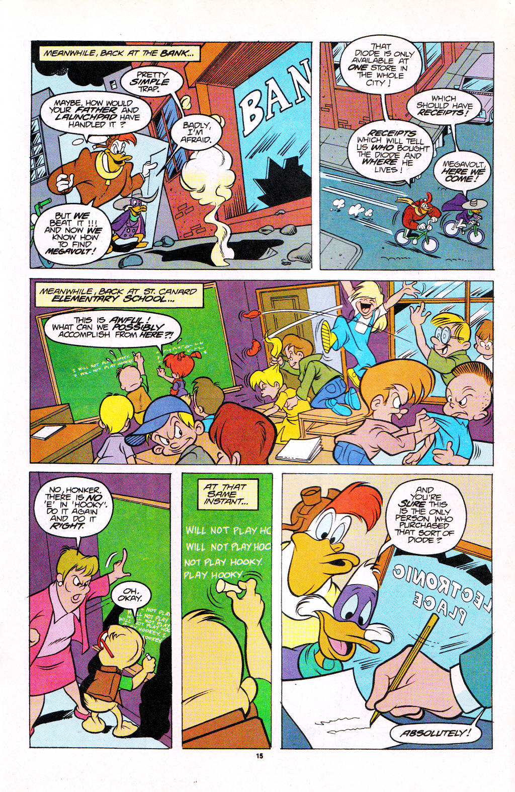 Read online The Disney Afternoon comic -  Issue #4 - 17