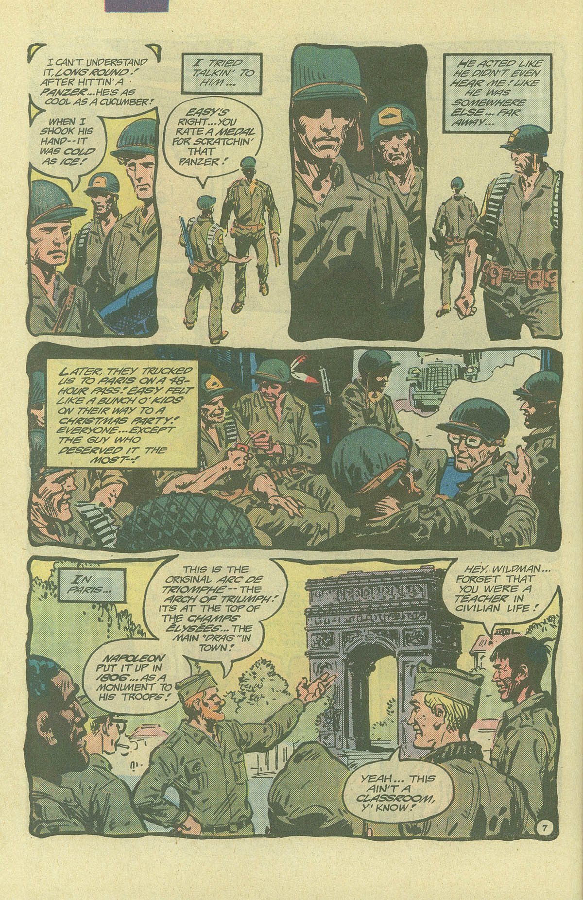 Read online Sgt. Rock comic -  Issue #390 - 7