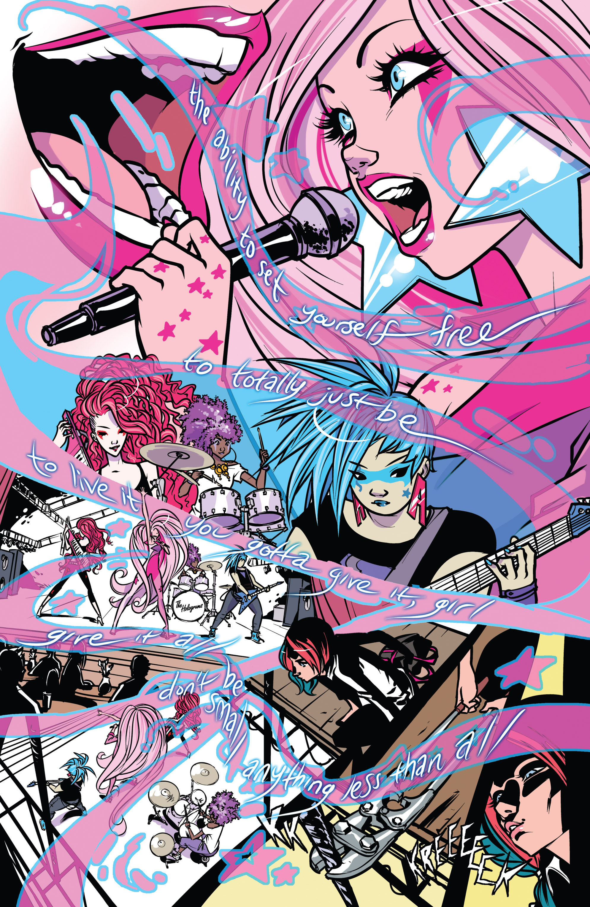 Read online Jem and The Holograms comic -  Issue #4 - 23
