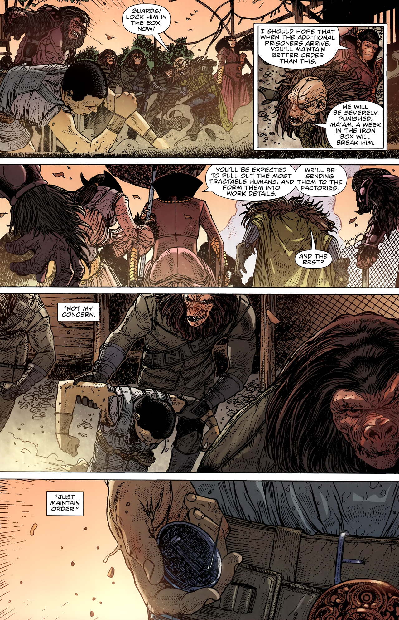 Read online Planet of the Apes (2011) comic -  Issue #6 - 15