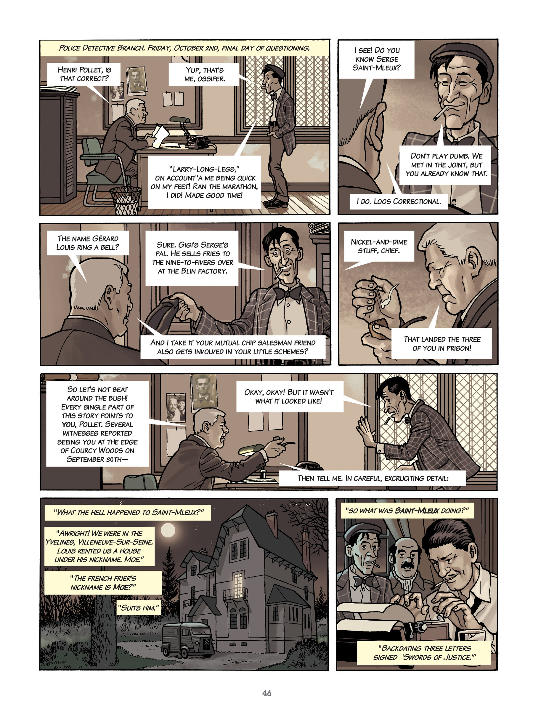 Read online First Degree: A Crime Anthology comic -  Issue # TPB - 47