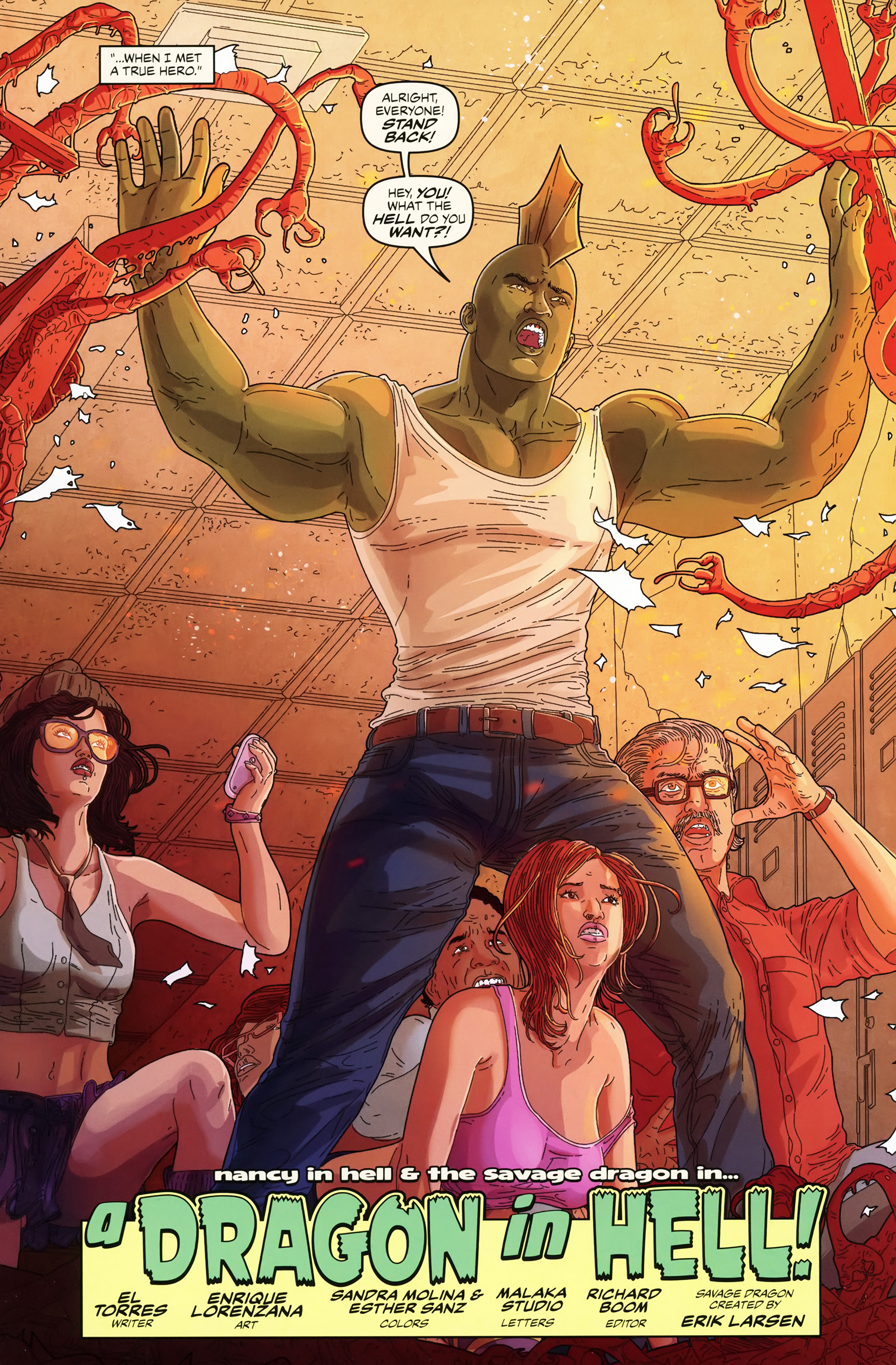 Read online Nancy In Hell: A Dragon in Hell comic -  Issue # Full - 4