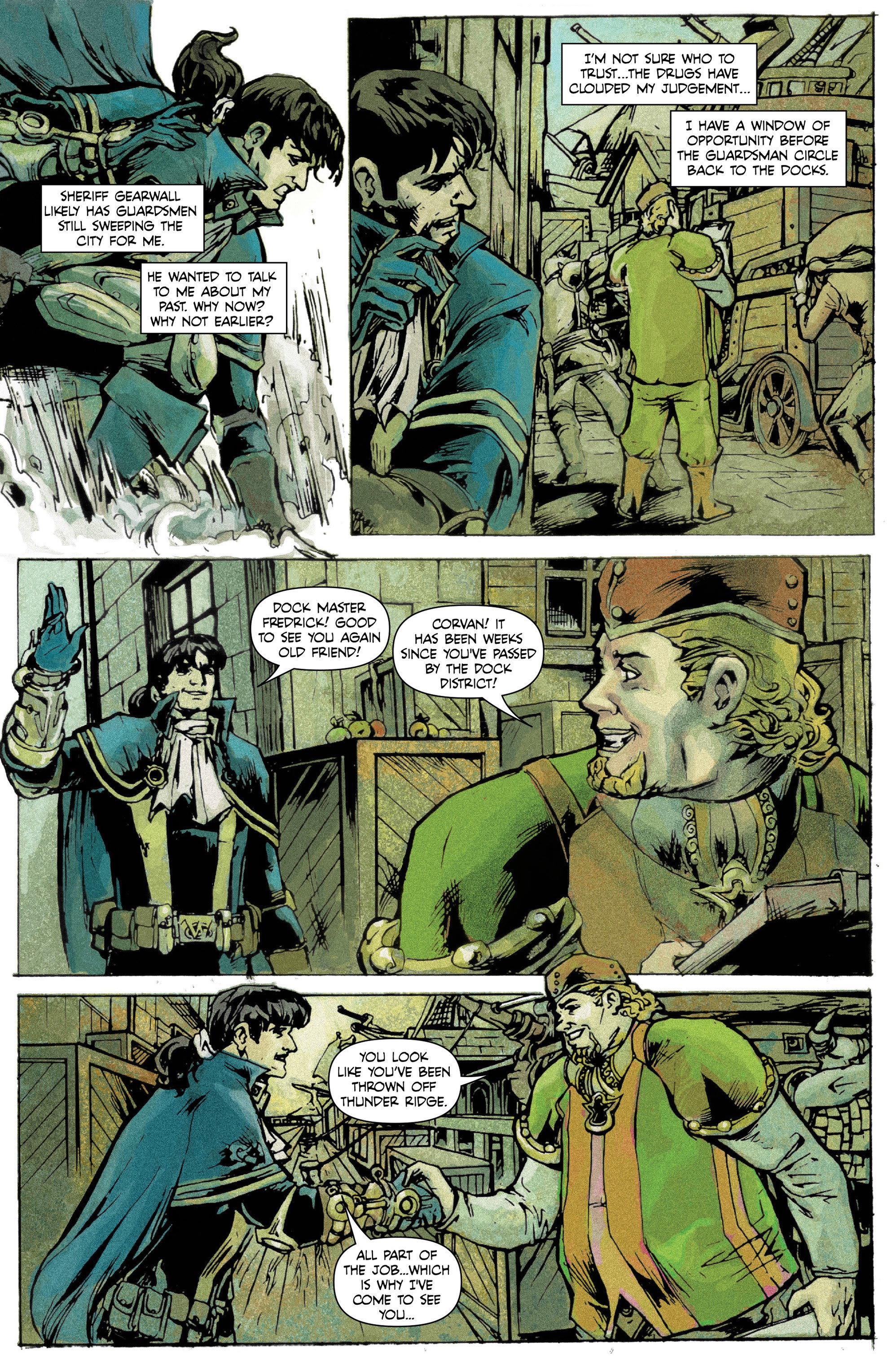 Read online Raven Nevermore comic -  Issue #3 - 4