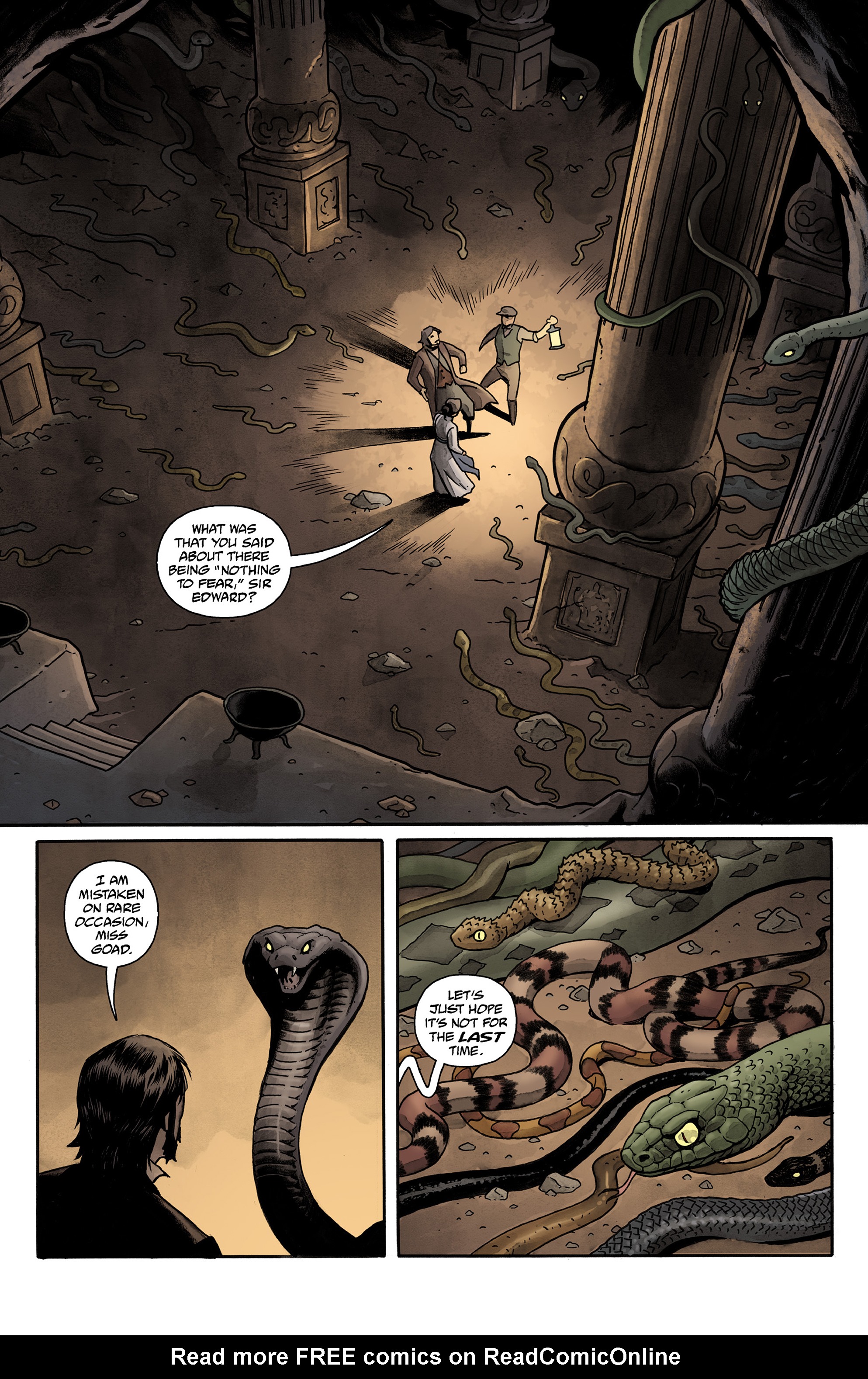 Read online Witchfinder: City of the Dead comic -  Issue #4 - 3