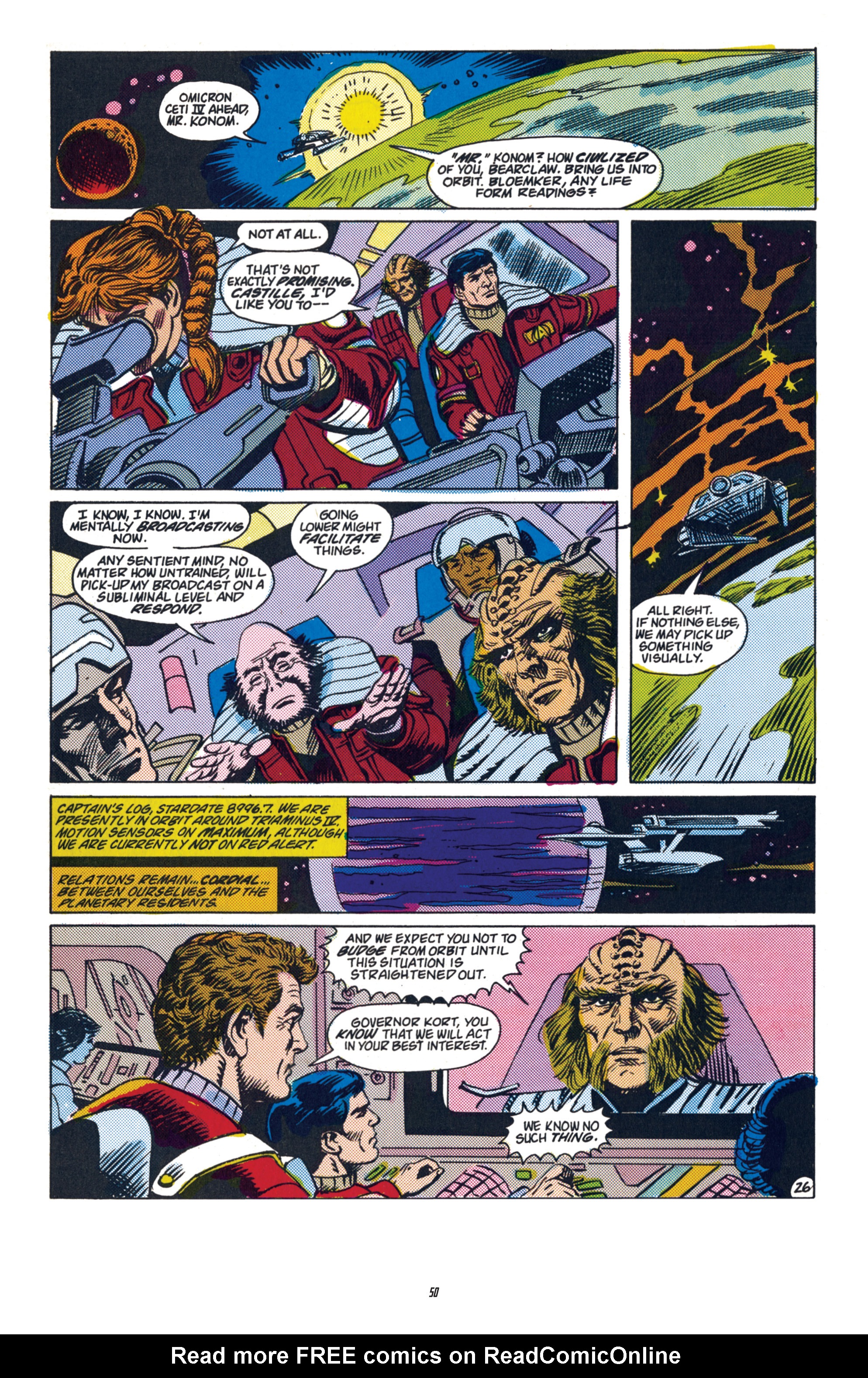 Read online Star Trek Classics comic -  Issue #5 - 49