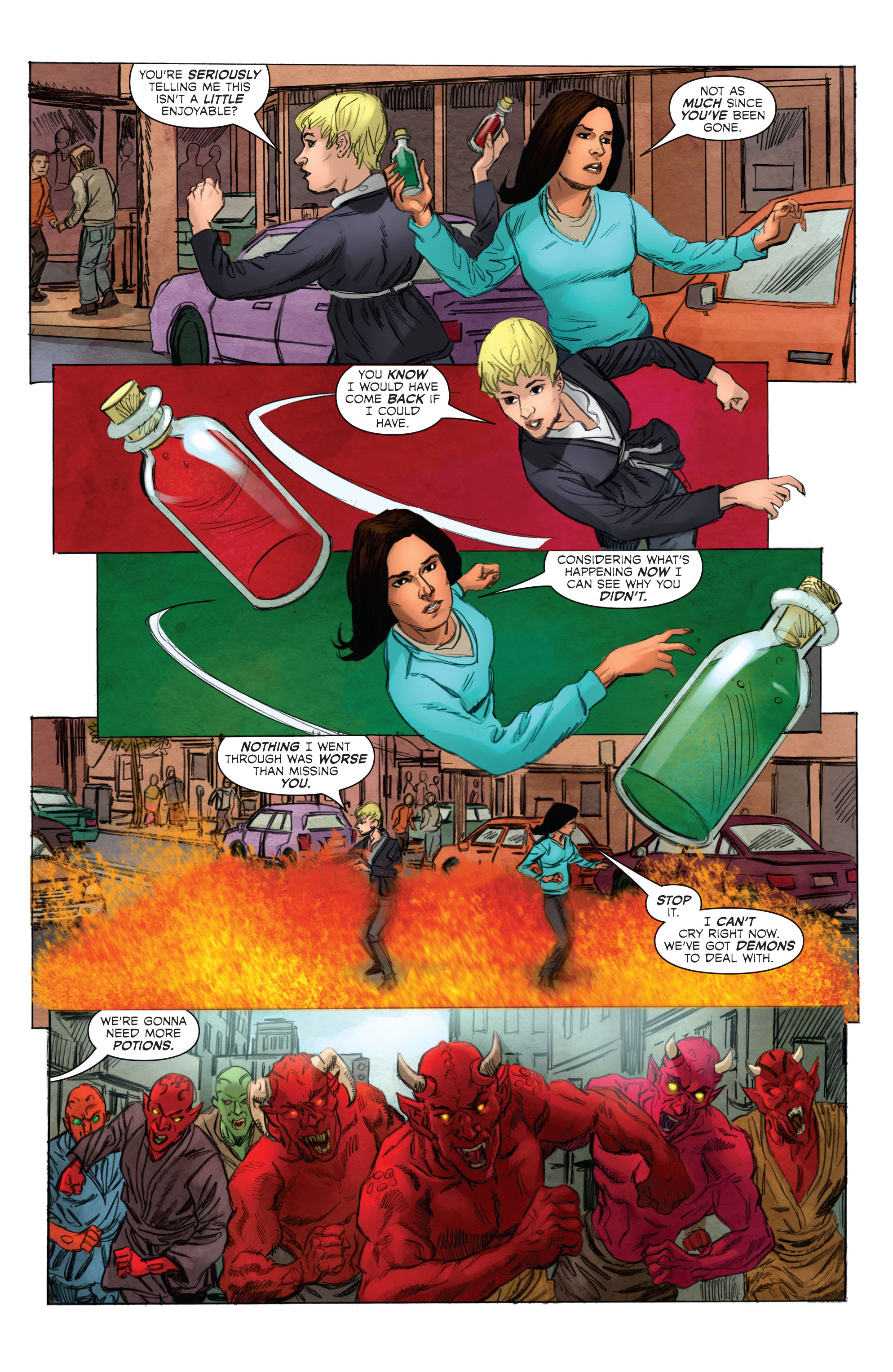 Read online Charmed comic -  Issue # _TPB 3 - 136