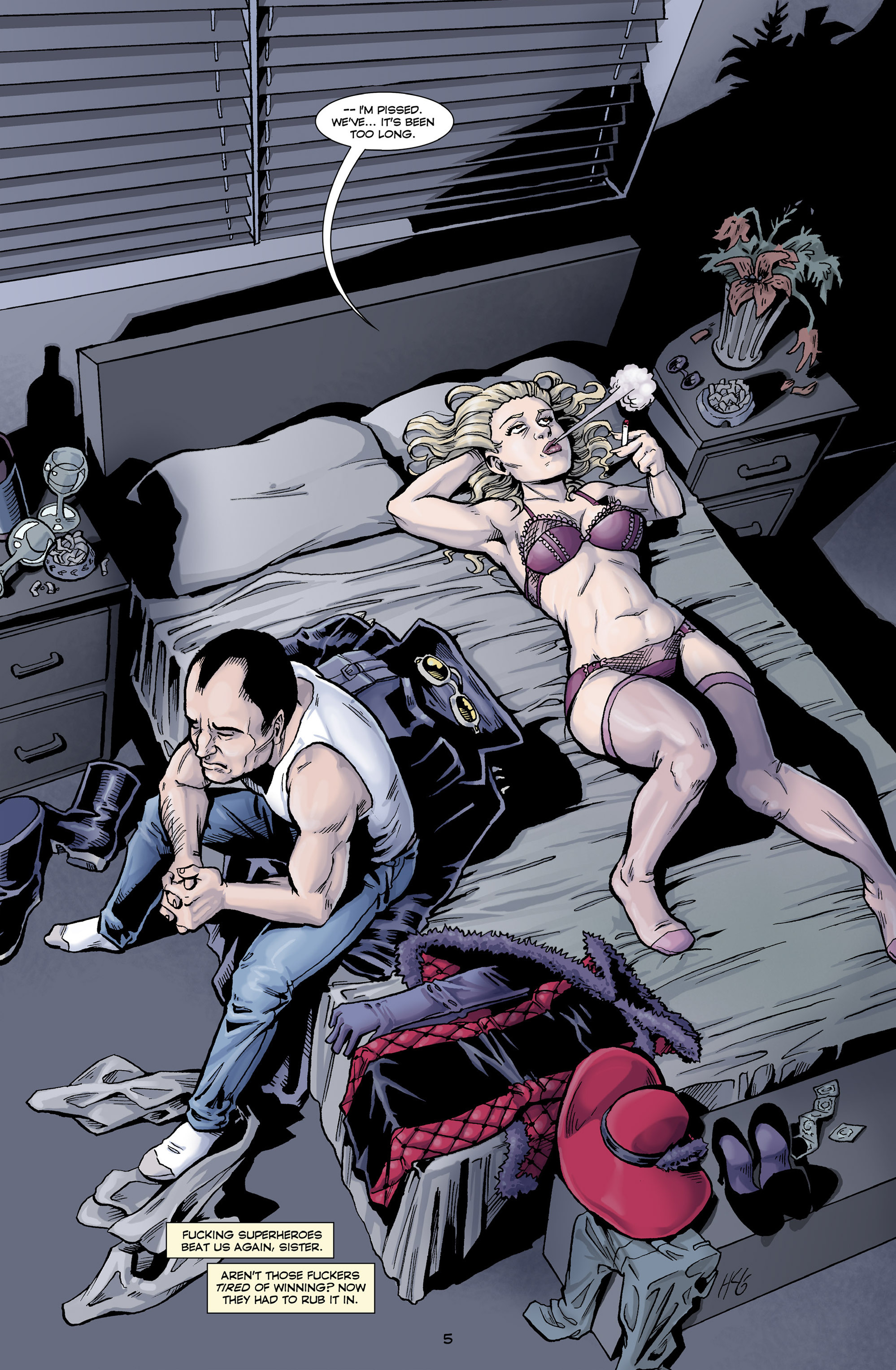 Read online Unmasked comic -  Issue #1 - 7