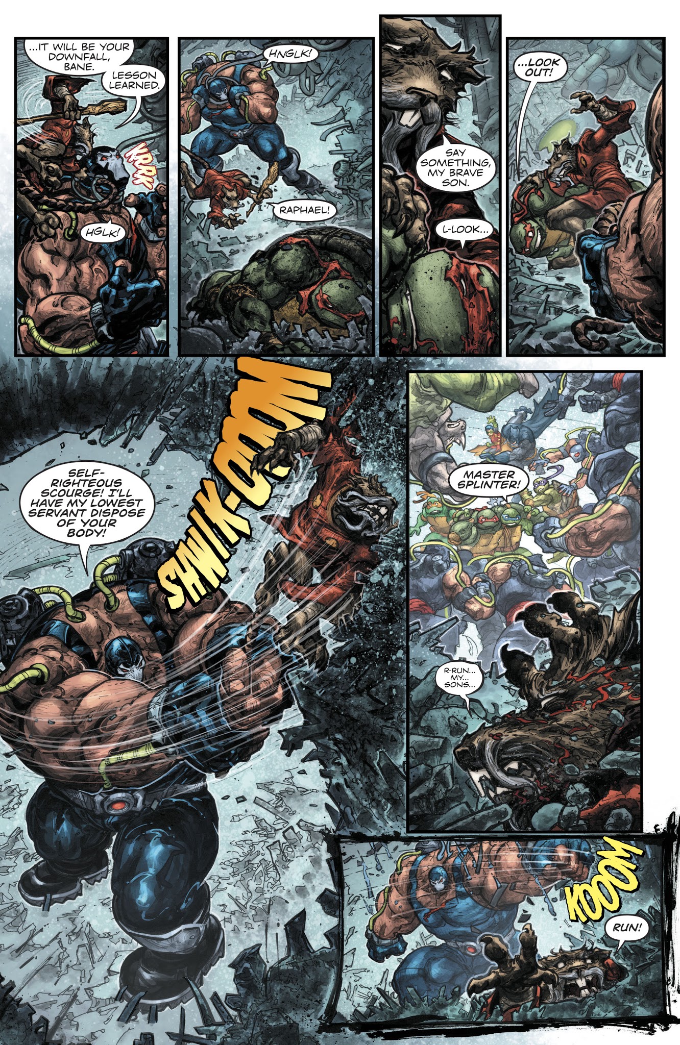 Read online Batman/Teenage Mutant Ninja Turtles II comic -  Issue #4 - 11