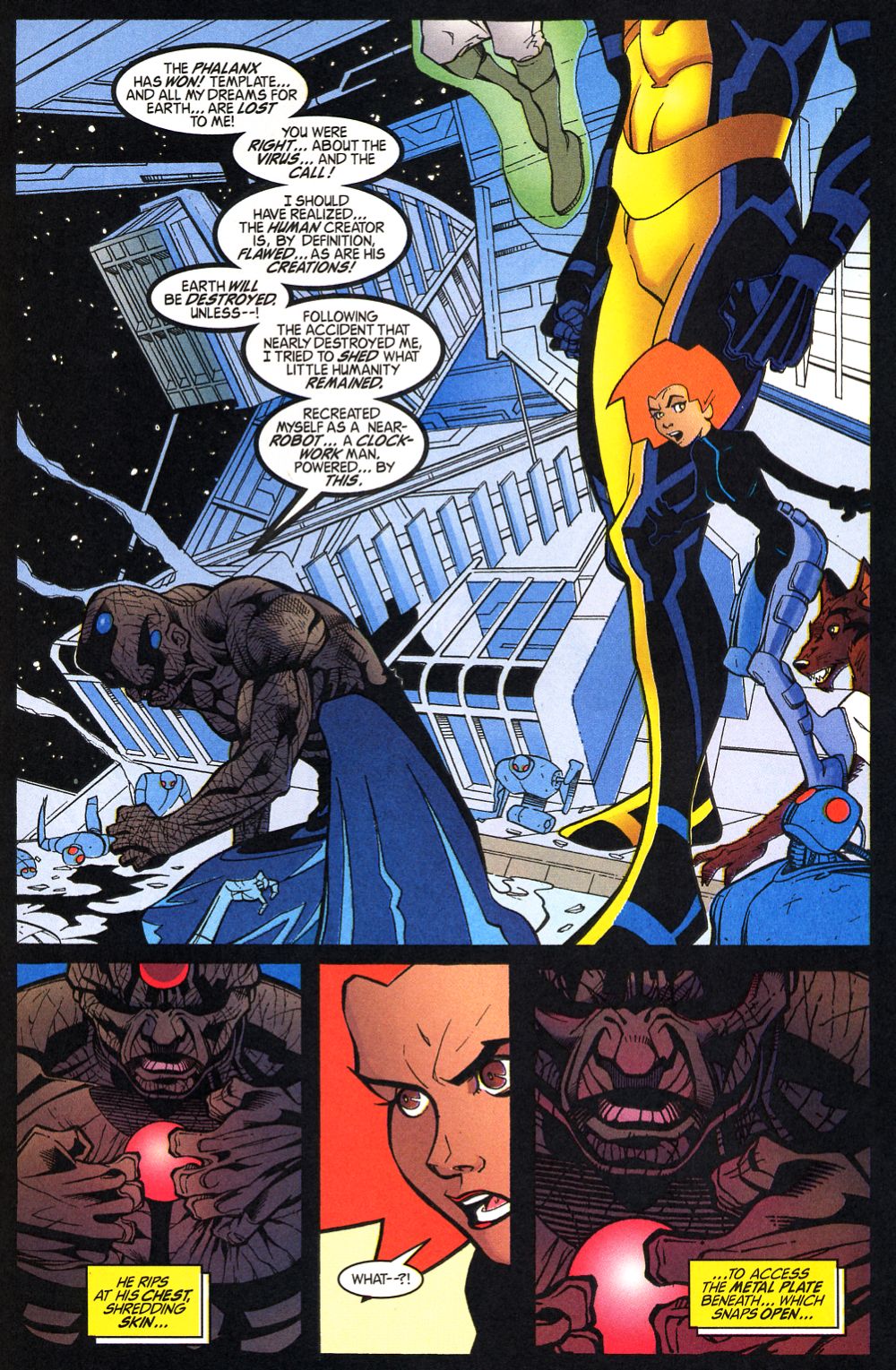 Read online Warlock (1999) comic -  Issue #8 - 17