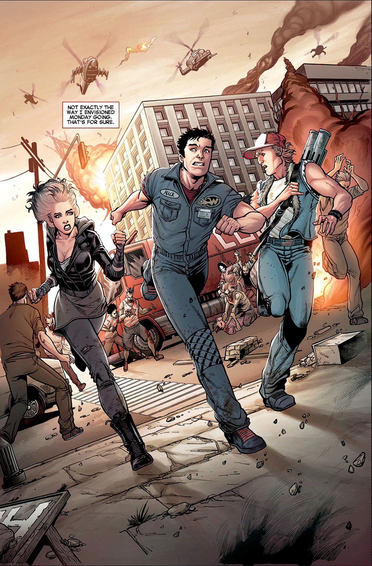 Read online Dead Rising 3 comic -  Issue # Full - 4