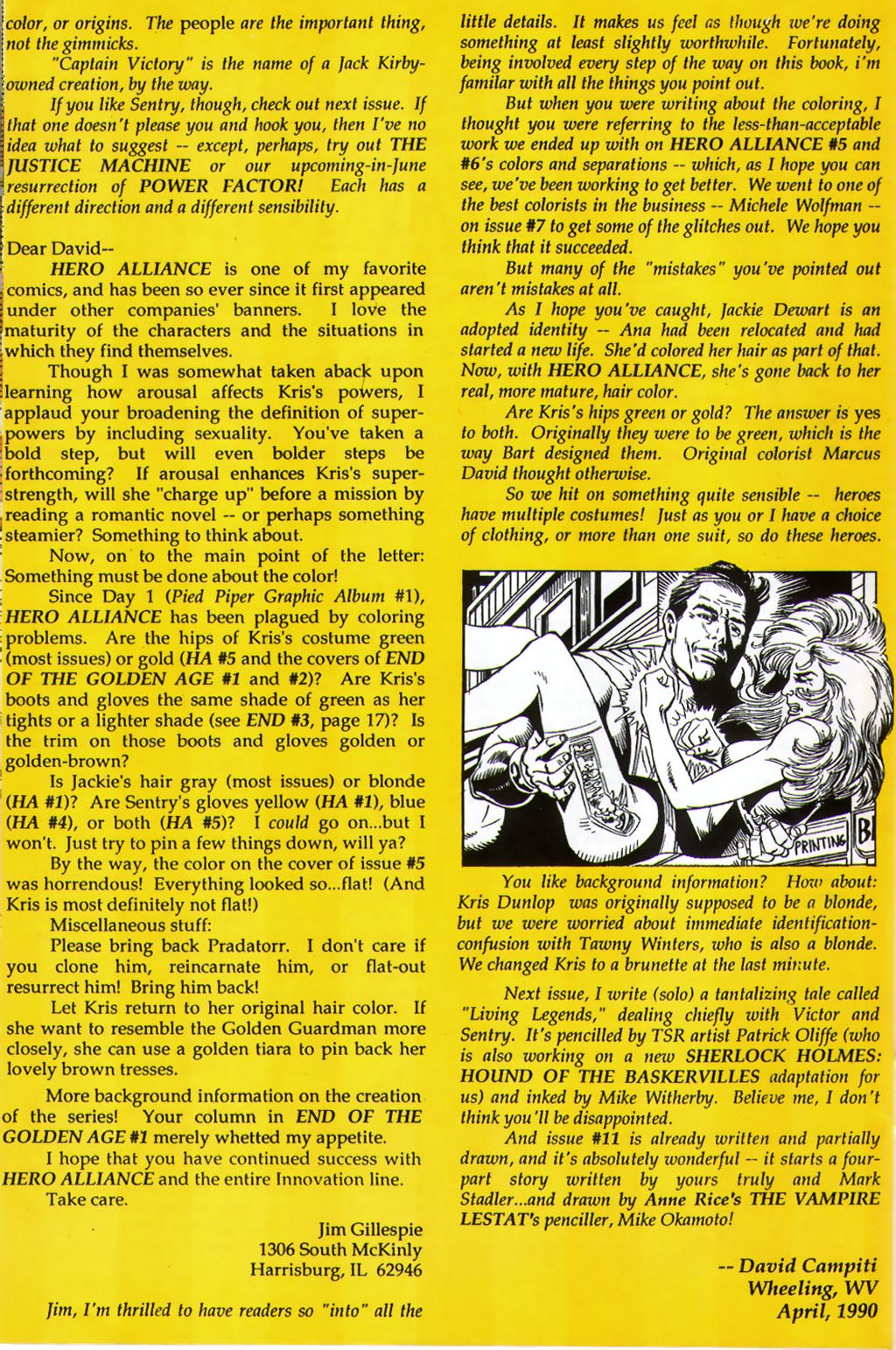 Read online Hero Alliance (1989) comic -  Issue #9 - 20